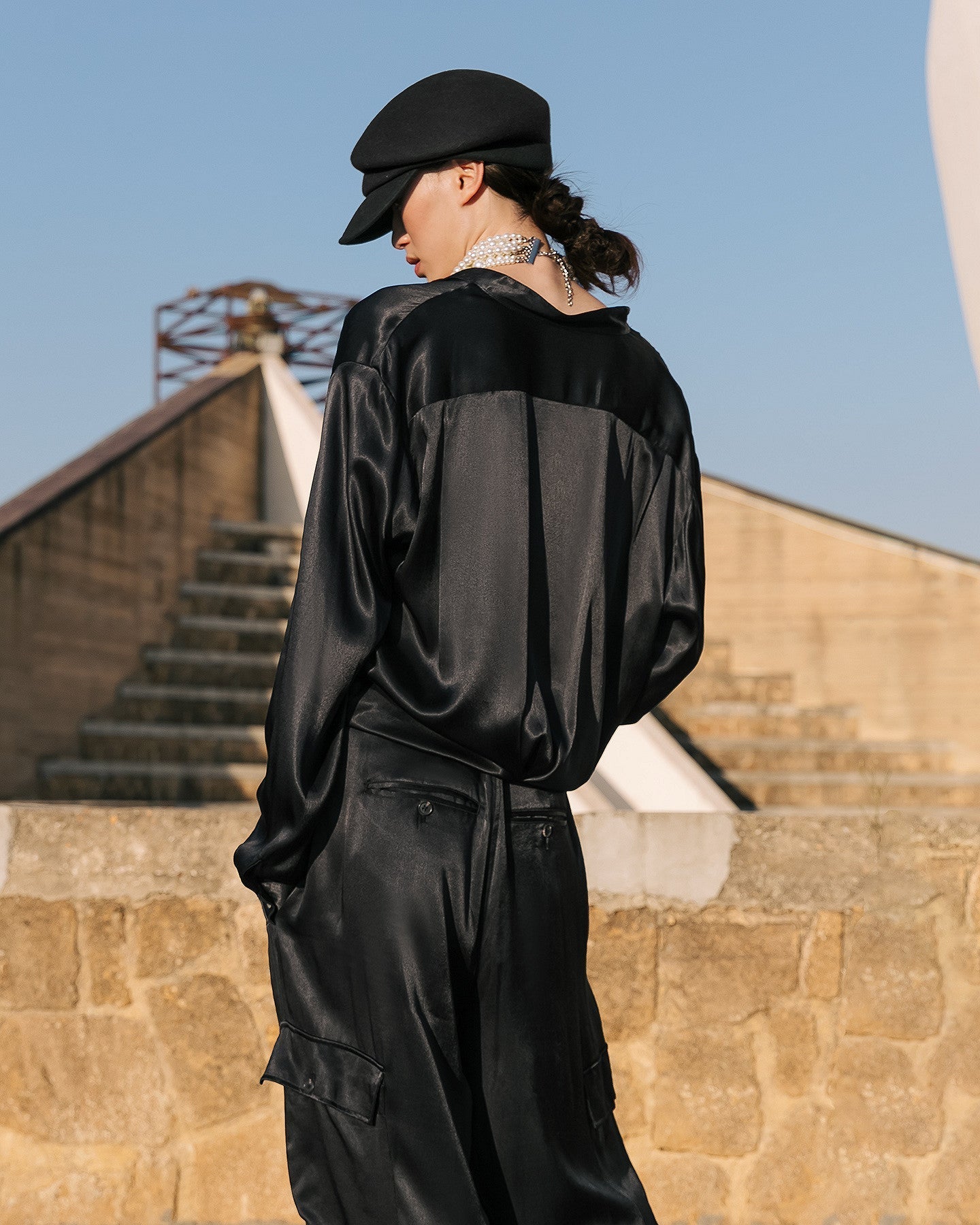 Chemise Siwa Noir | Mes Demoiselles Paris