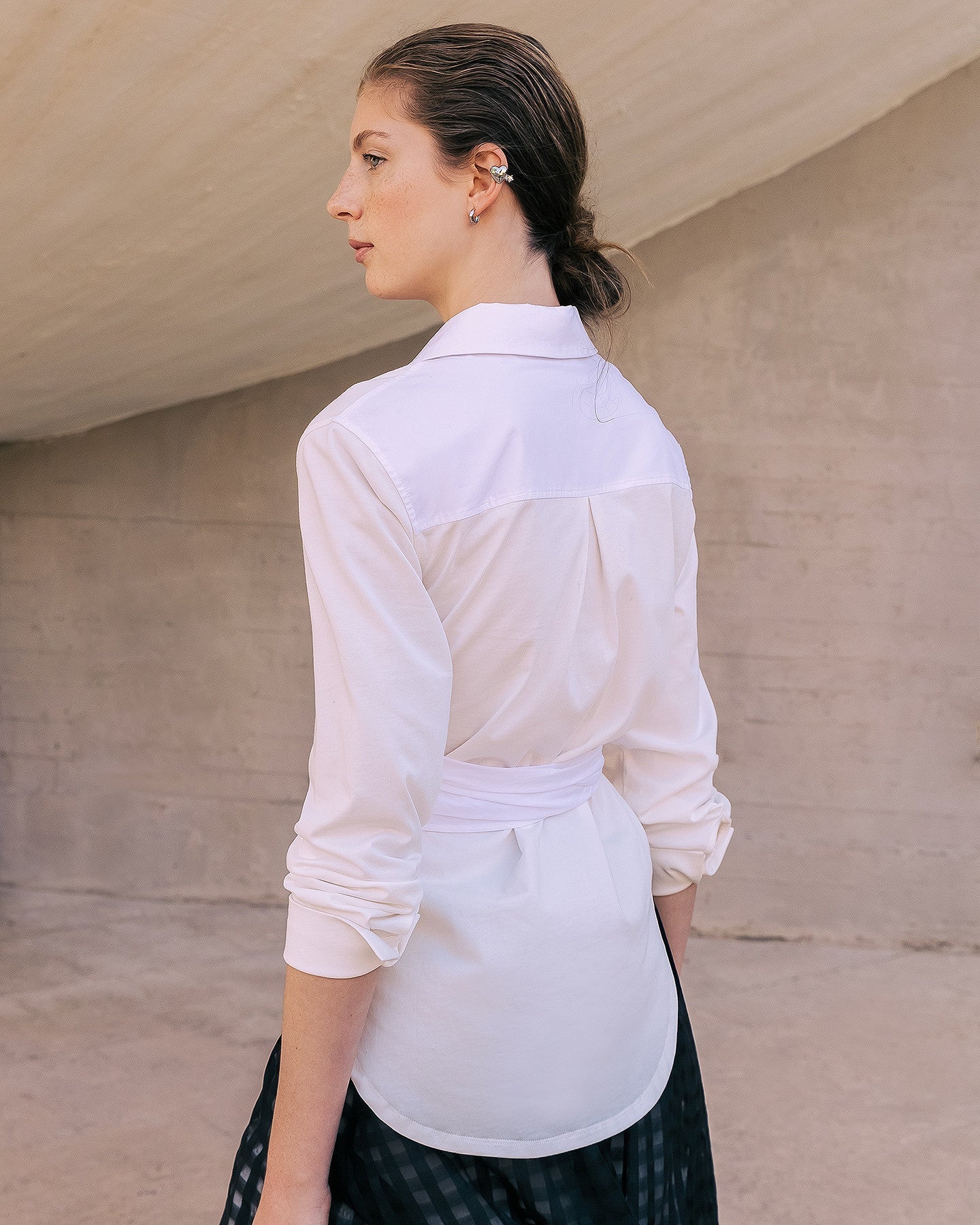 Chemise Violette Blanc | Mes Demoiselles Paris