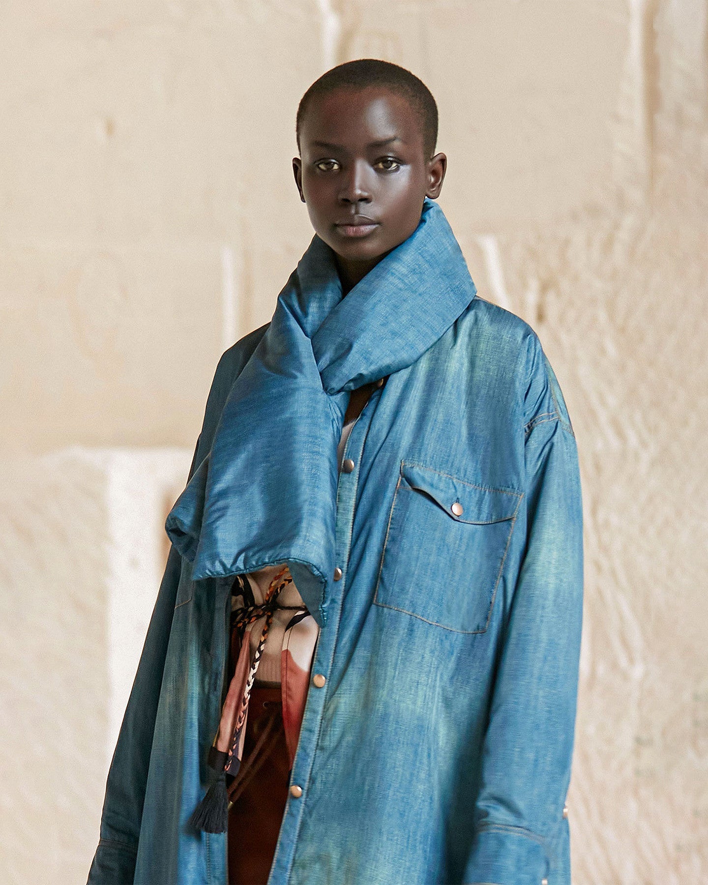 Écharpe Drench Denim | Mes Demoiselles Paris