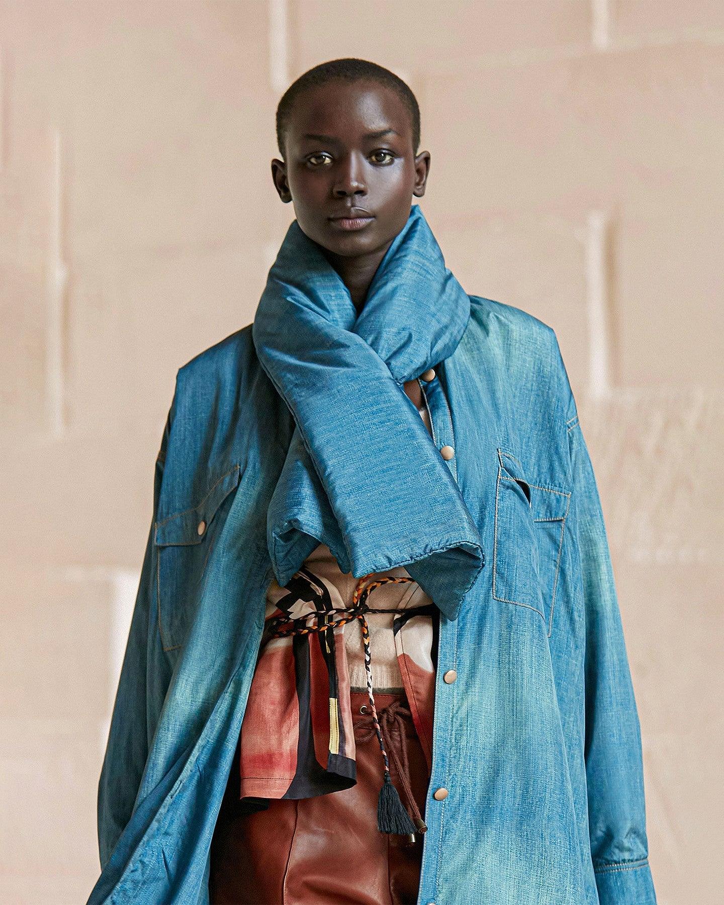 Écharpe Drench Denim | Mes Demoiselles Paris