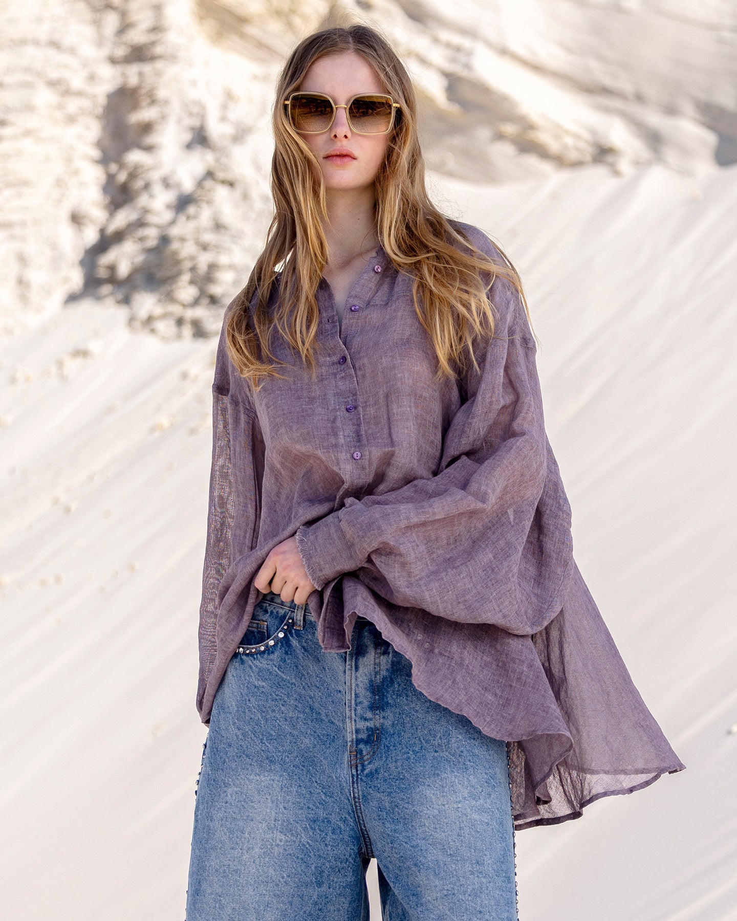 Chemise Flory - Violet