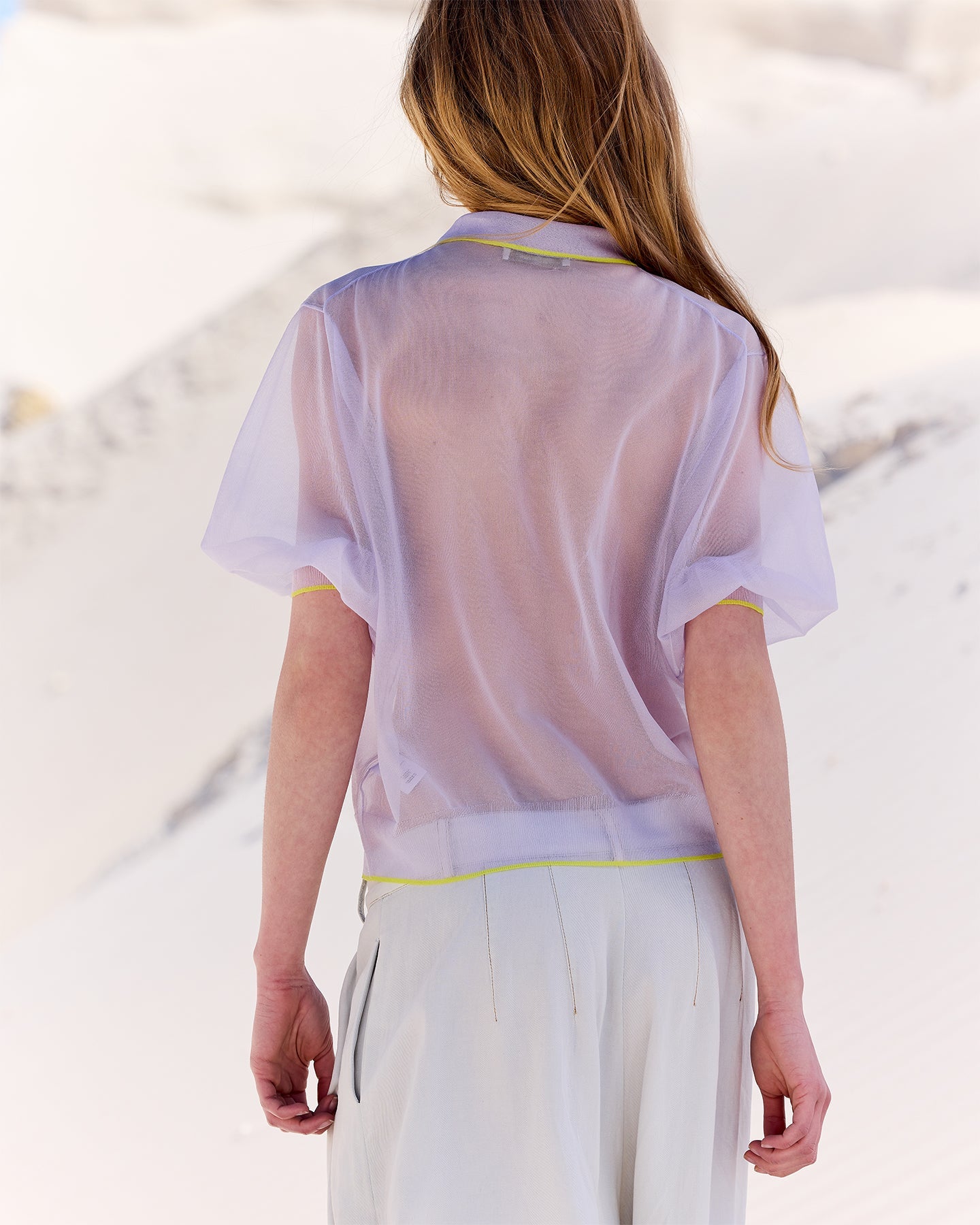 Polo En Maille Glesni - Lilas