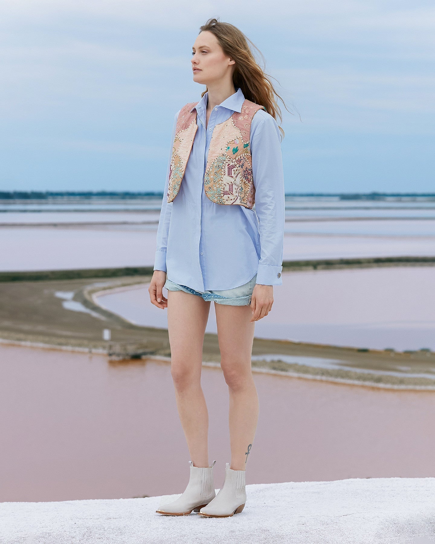 Gilet New manipura Rose | Mes Demoiselles Paris