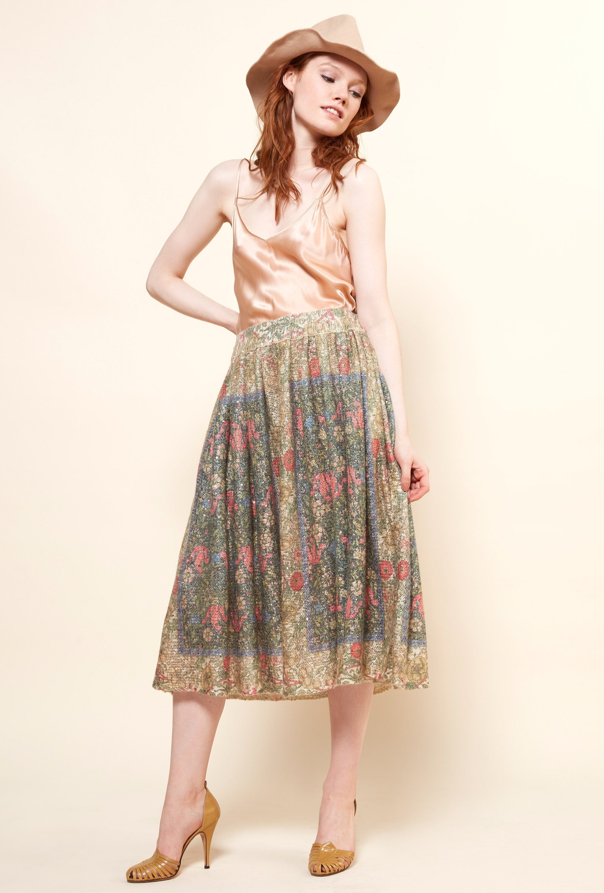Jupe Eclatante Bronze | Mes Demoiselles Paris