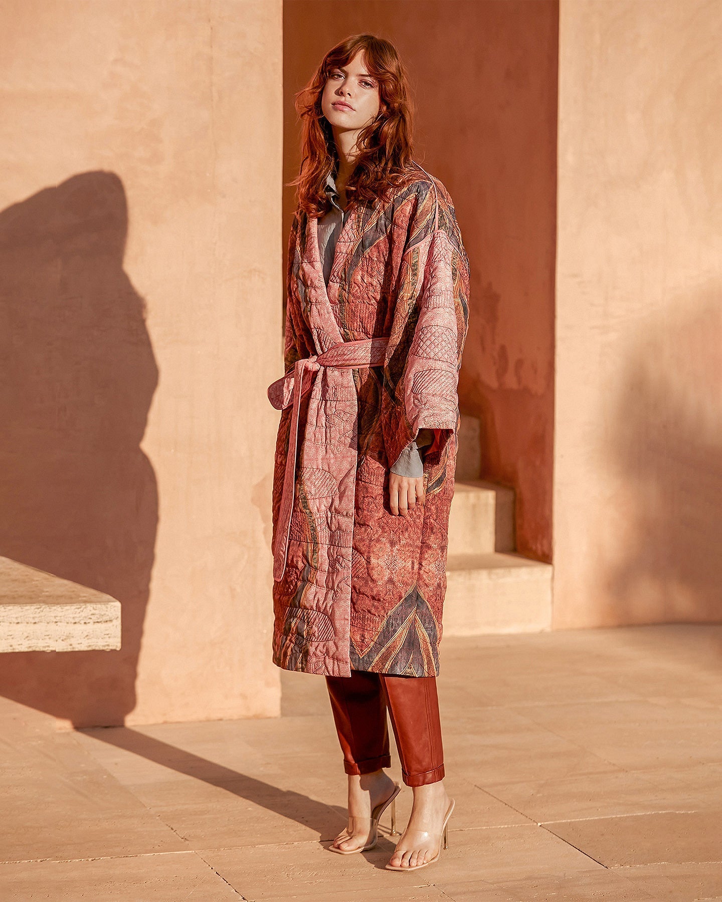 Kimono Kimiko Imprimé rose | Mes Demoiselles Paris