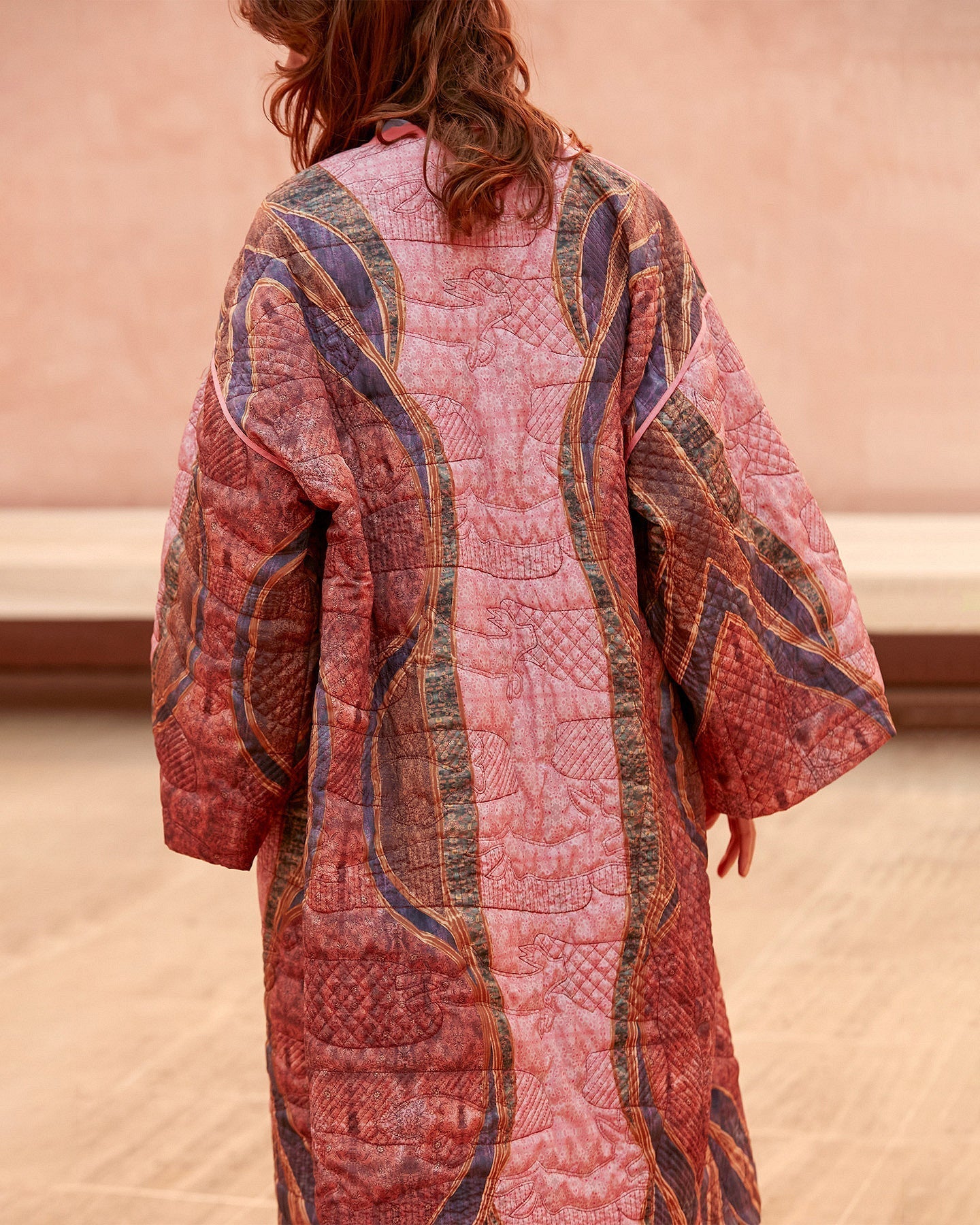 Kimono Kimiko Imprimé rose | Mes Demoiselles Paris