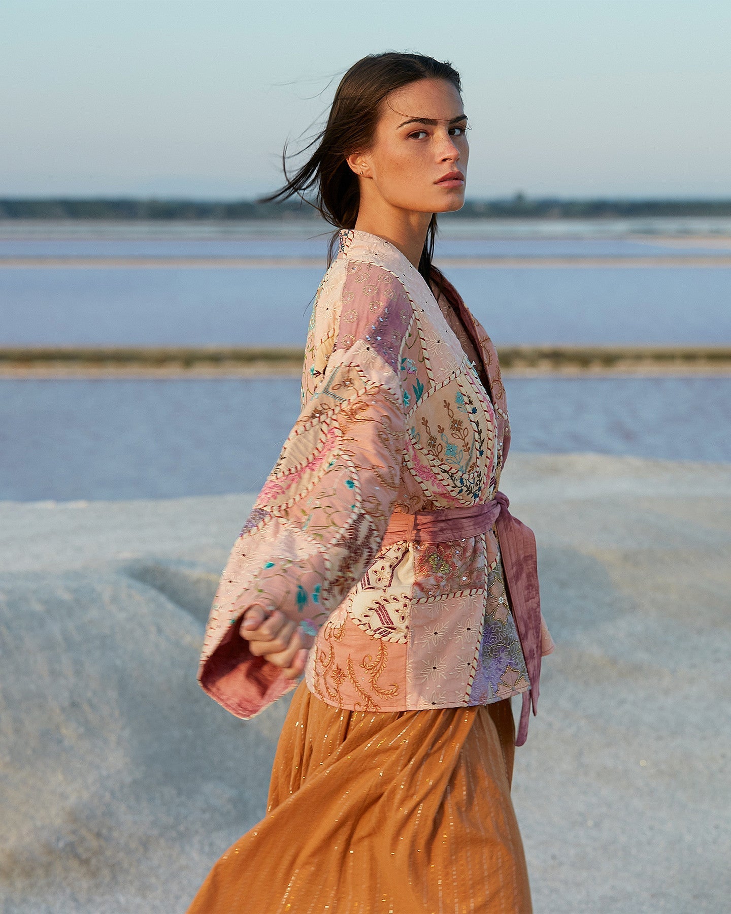 Kimono New zen Rose | Mes Demoiselles Paris