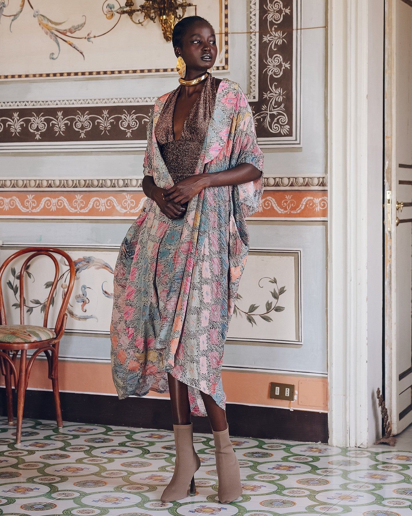 Kimono Otranto Multicolore | Mes Demoiselles Paris