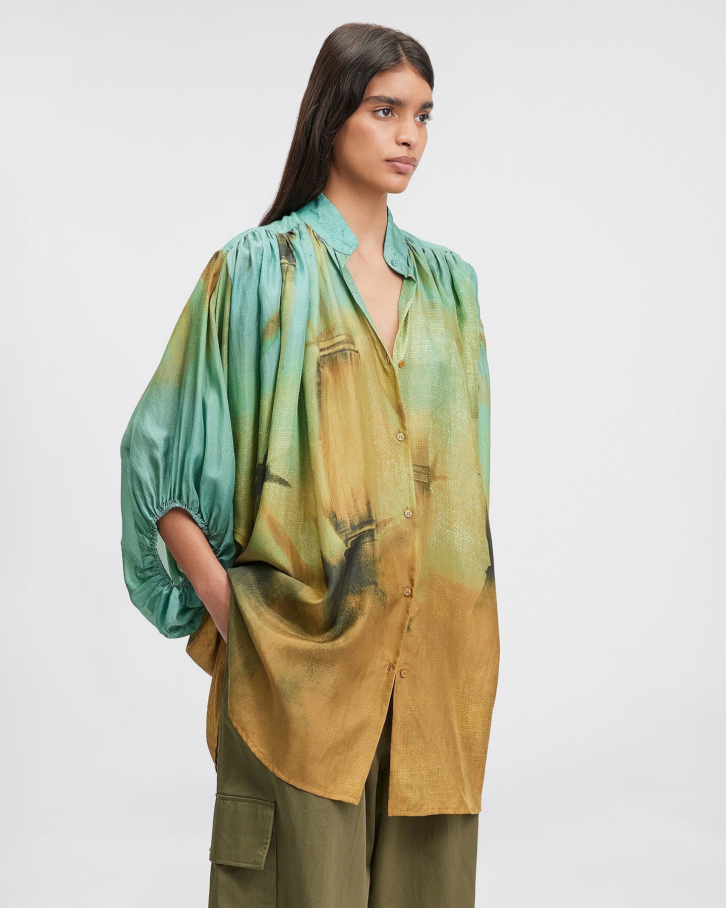 LA BLOUSE BULDA IMPRIMÉ BAMBOO | MES DEMOISELLES PARIS