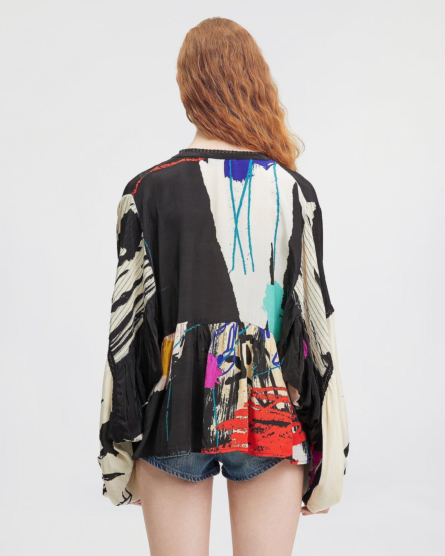LA BLOUSE MASQUIAT MULTICOLORE | MES DEMOISELLES PARIS