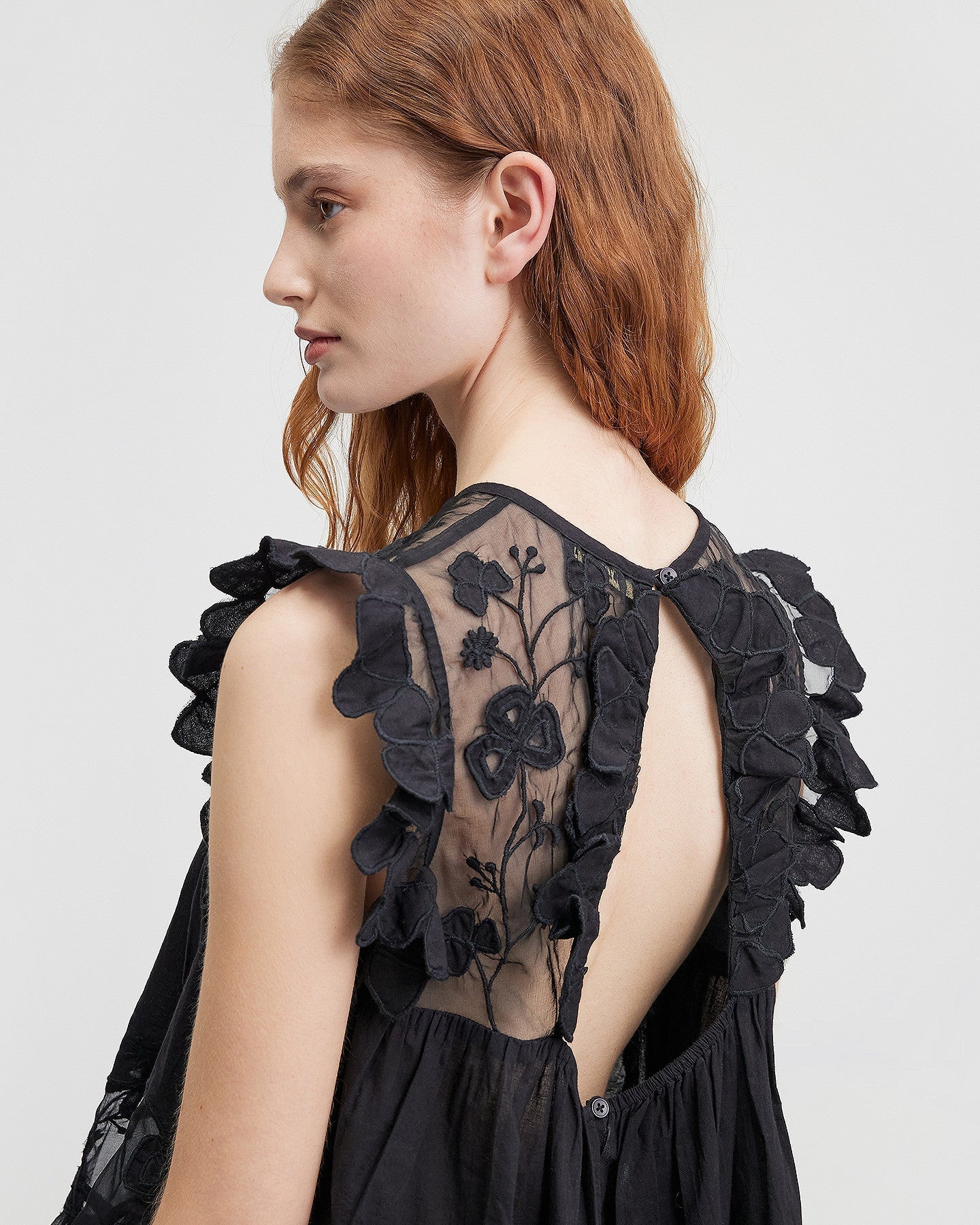 LA BLOUSE PEPTA NOIR | MES DEMOISELLES PARIS