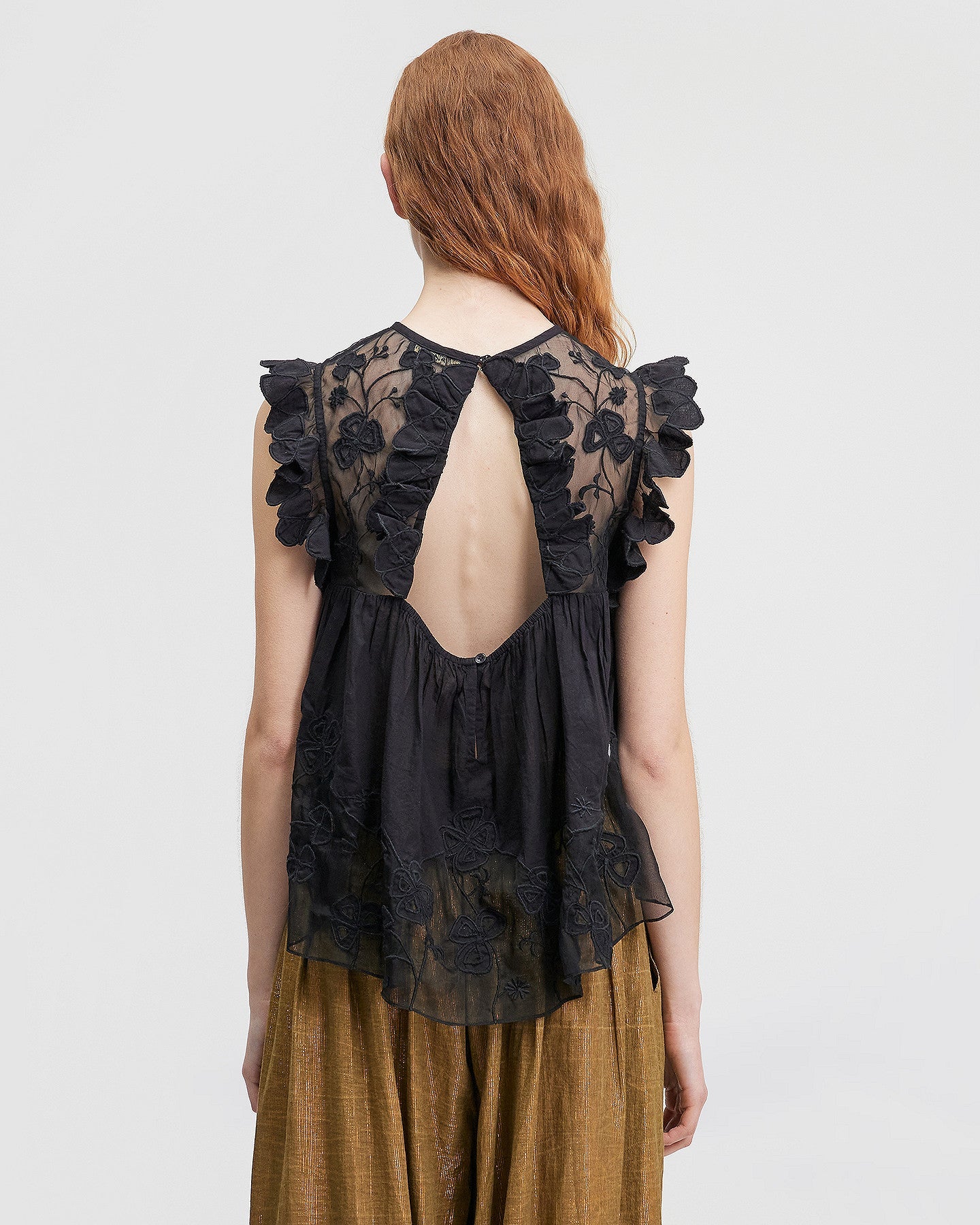 LA BLOUSE PEPTA NOIR | MES DEMOISELLES PARIS