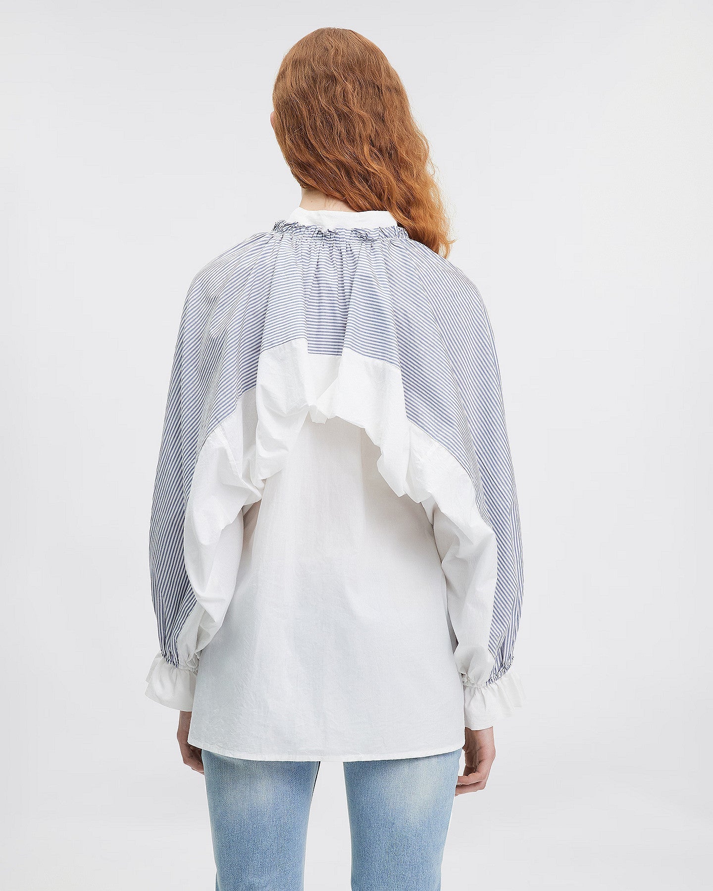 LA BLOUSE WALLY GRIS | MES DEMOISELLES PARIS