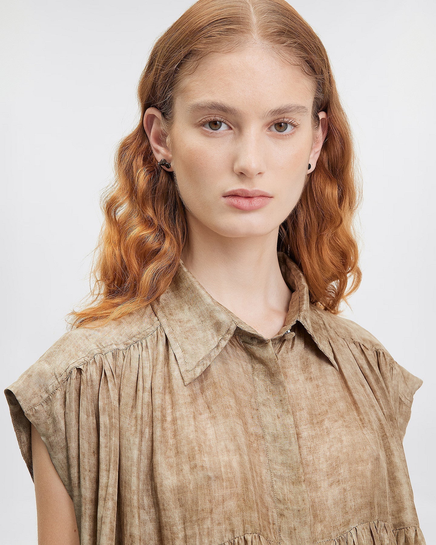 LA CHEMISE DEBO MARRON | MES DEMOISELLES PARIS