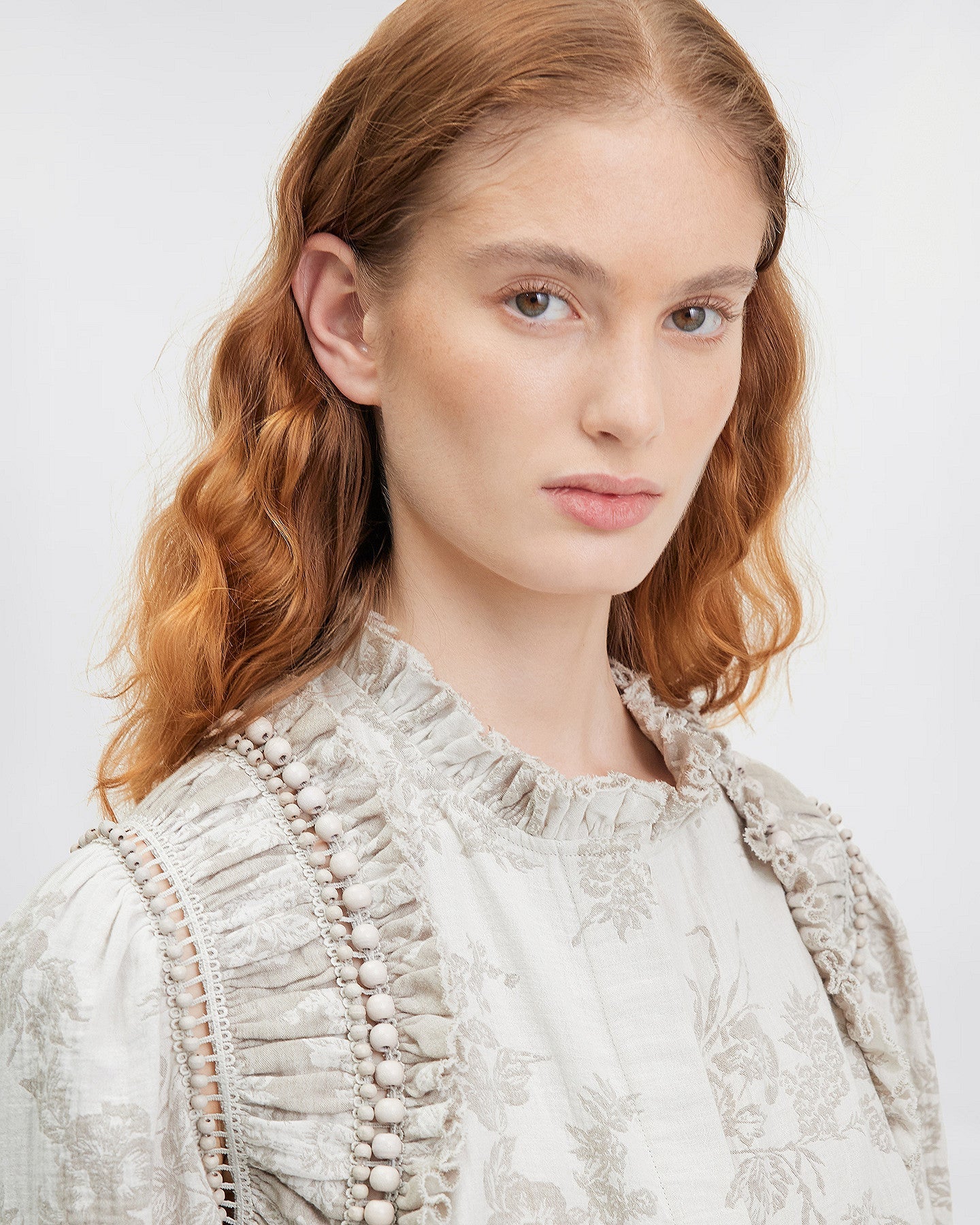 LA CHEMISE EMAN BEIGE | MES DEMOISELLES PARIS