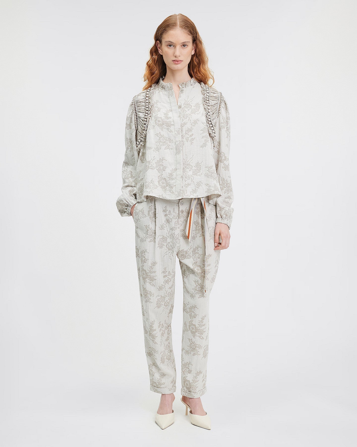 LA CHEMISE EMAN BEIGE | MES DEMOISELLES PARIS