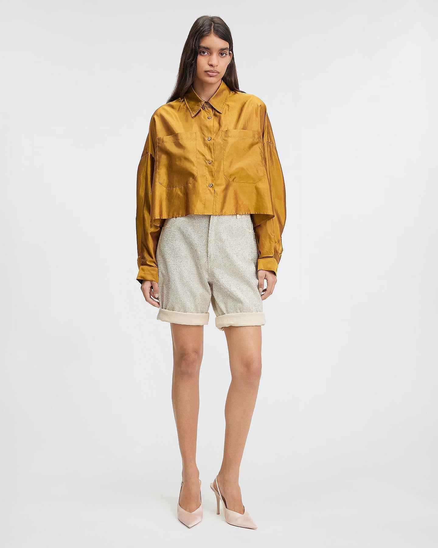 LA CHEMISE SILLY AUBERGINE | MES DEMOISELLES PARIS