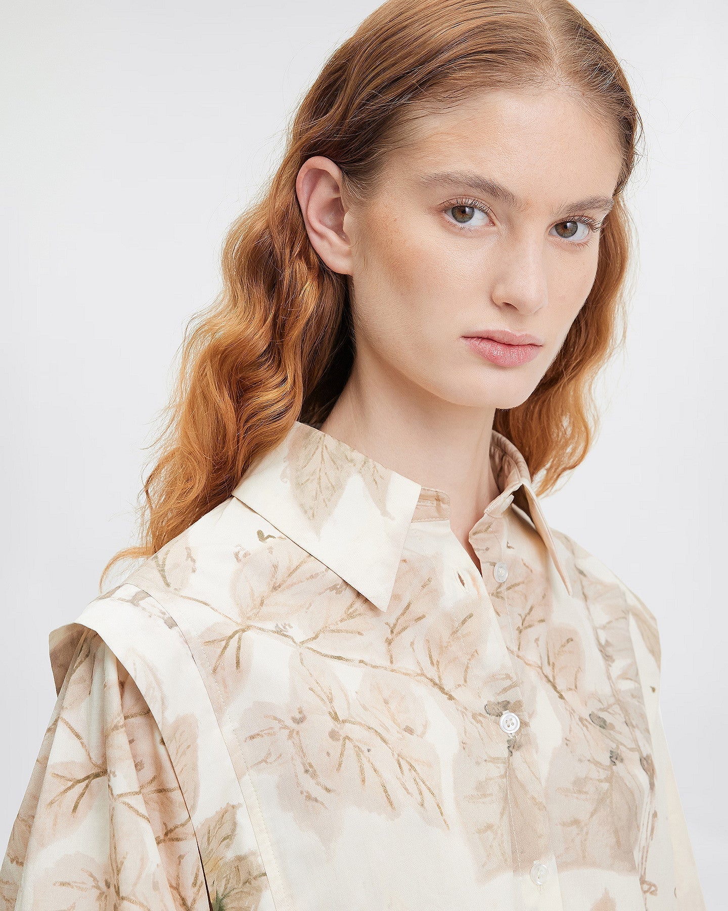 LA CHEMISE TUZI BEIGE | MES DEMOISELLES PARIS