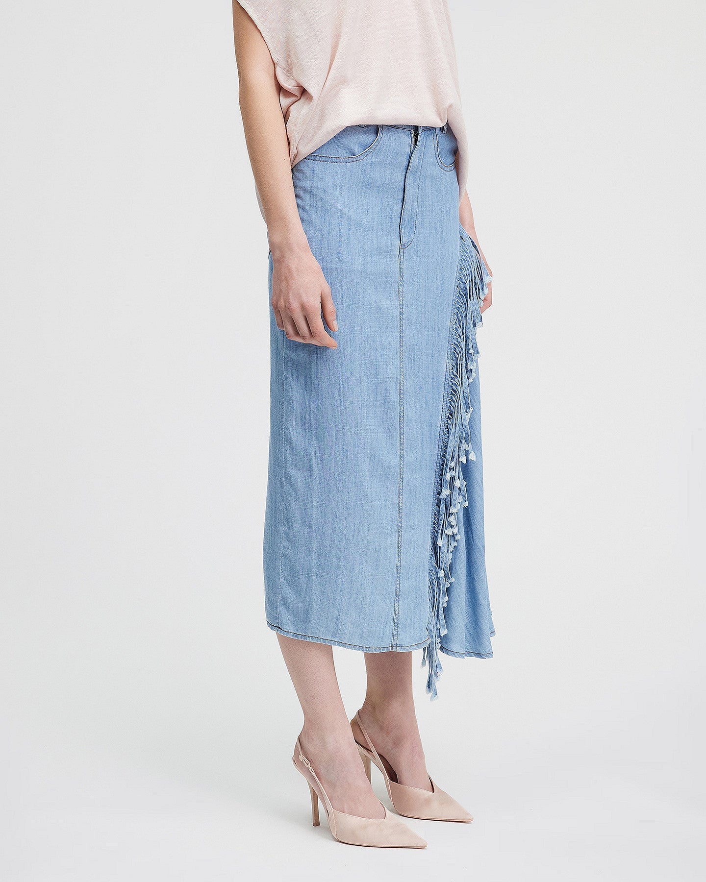 LA JUPE ICOOPER JEAN | MES DEMOISELLES PARIS