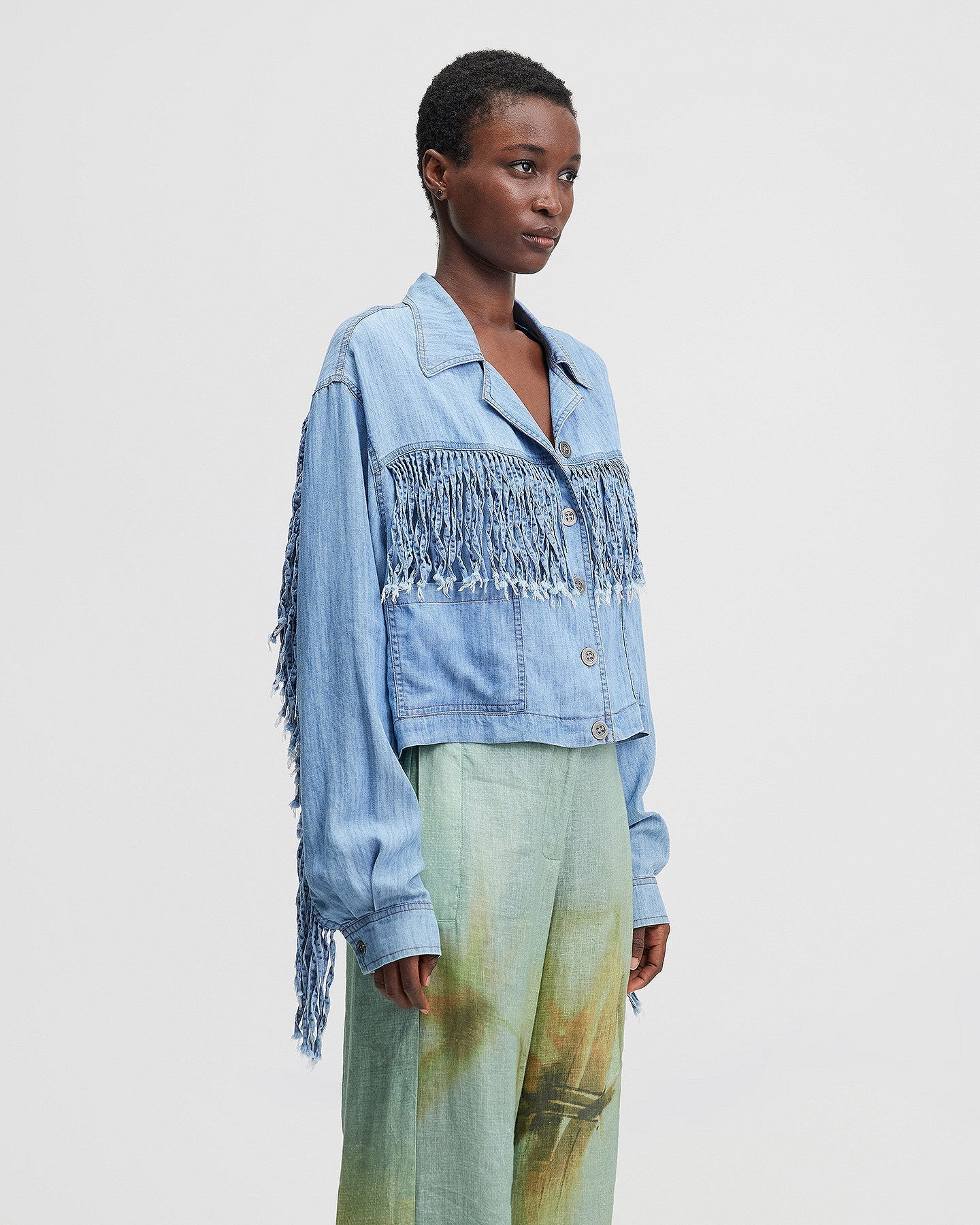 LA VESTE ICLEEF JEAN | MES DEMOISELLES PARIS