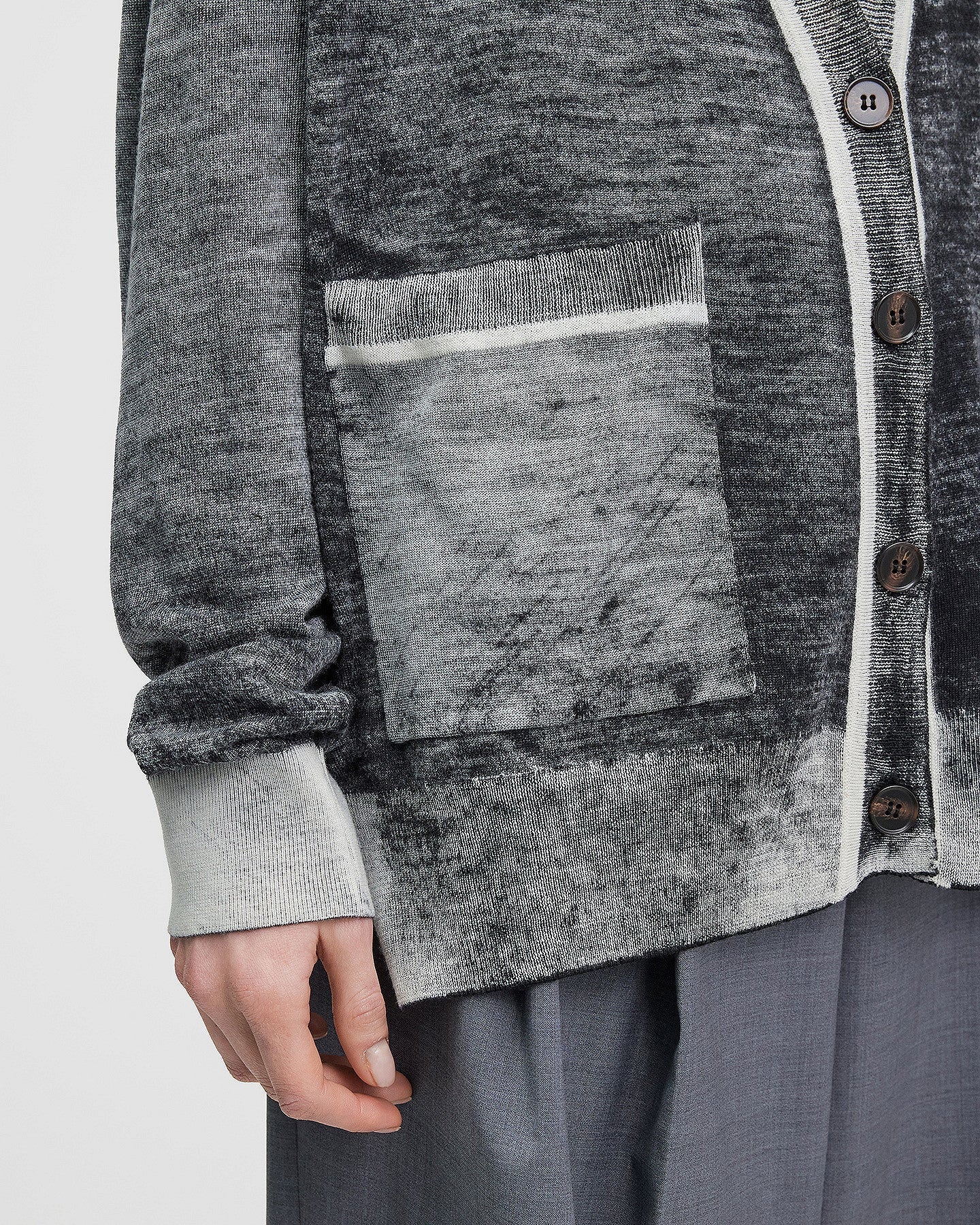 LE CARDIGAN XENA GRIS | MES DEMOISELLES PARIS