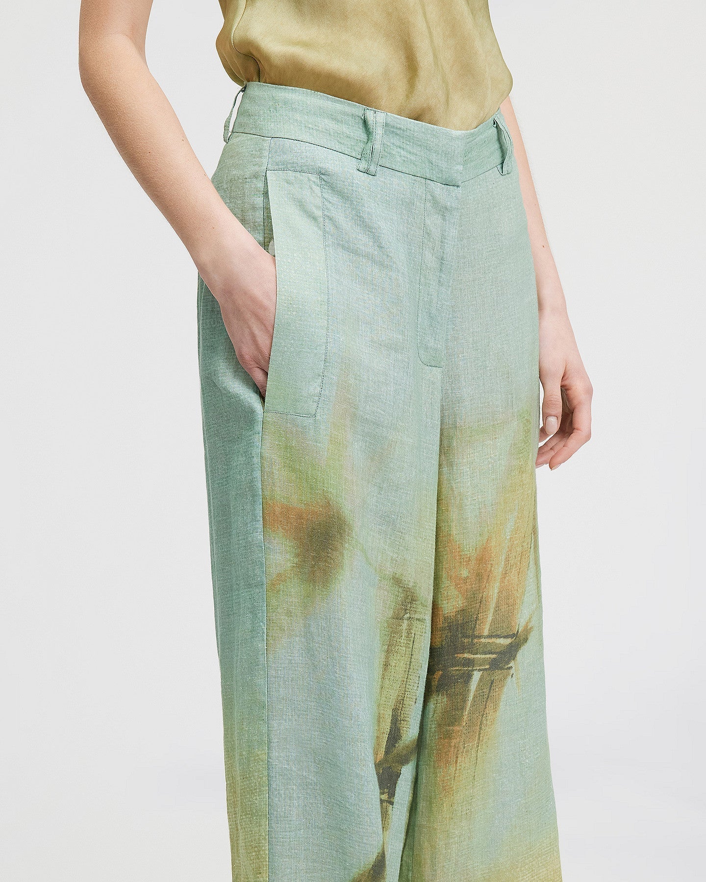 LE PANTALON BEDULIS IMPRIMÉ BAMBOO | MES DEMOISELLES PARIS