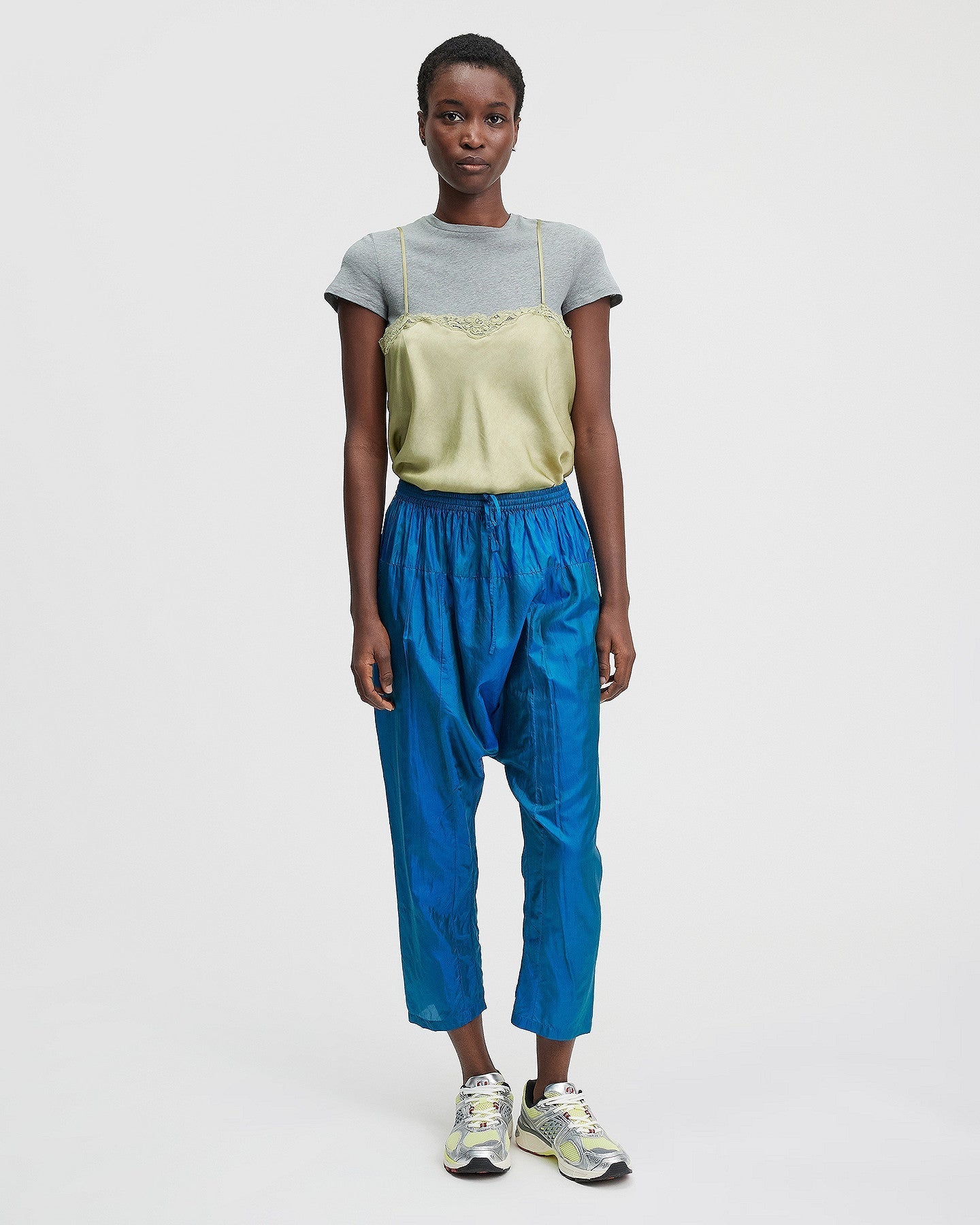 LE PANTALON SERENA BLEU | MES DEMOISELLES PARIS