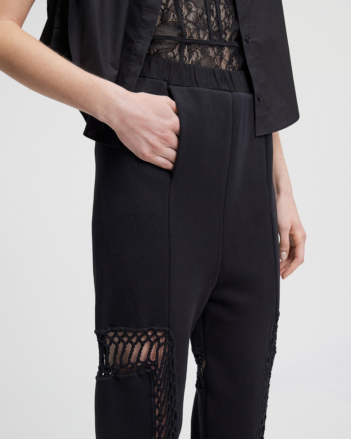 LE PANTALON SHIFAN NOIR | MES DEMOISELLES PARIS