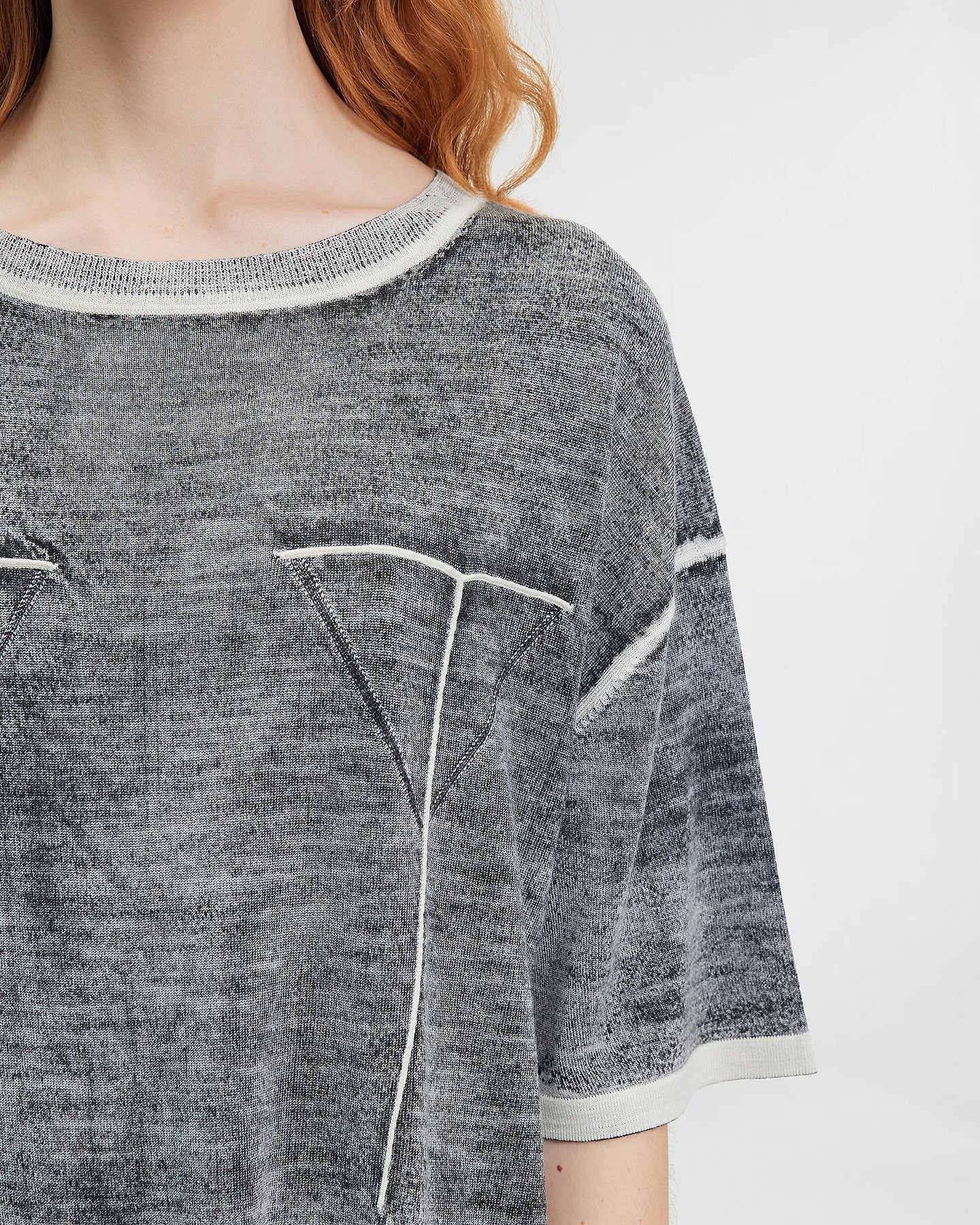 LE TEE-SHIRT XOAN GRIS | MES DEMOISELLES PARIS