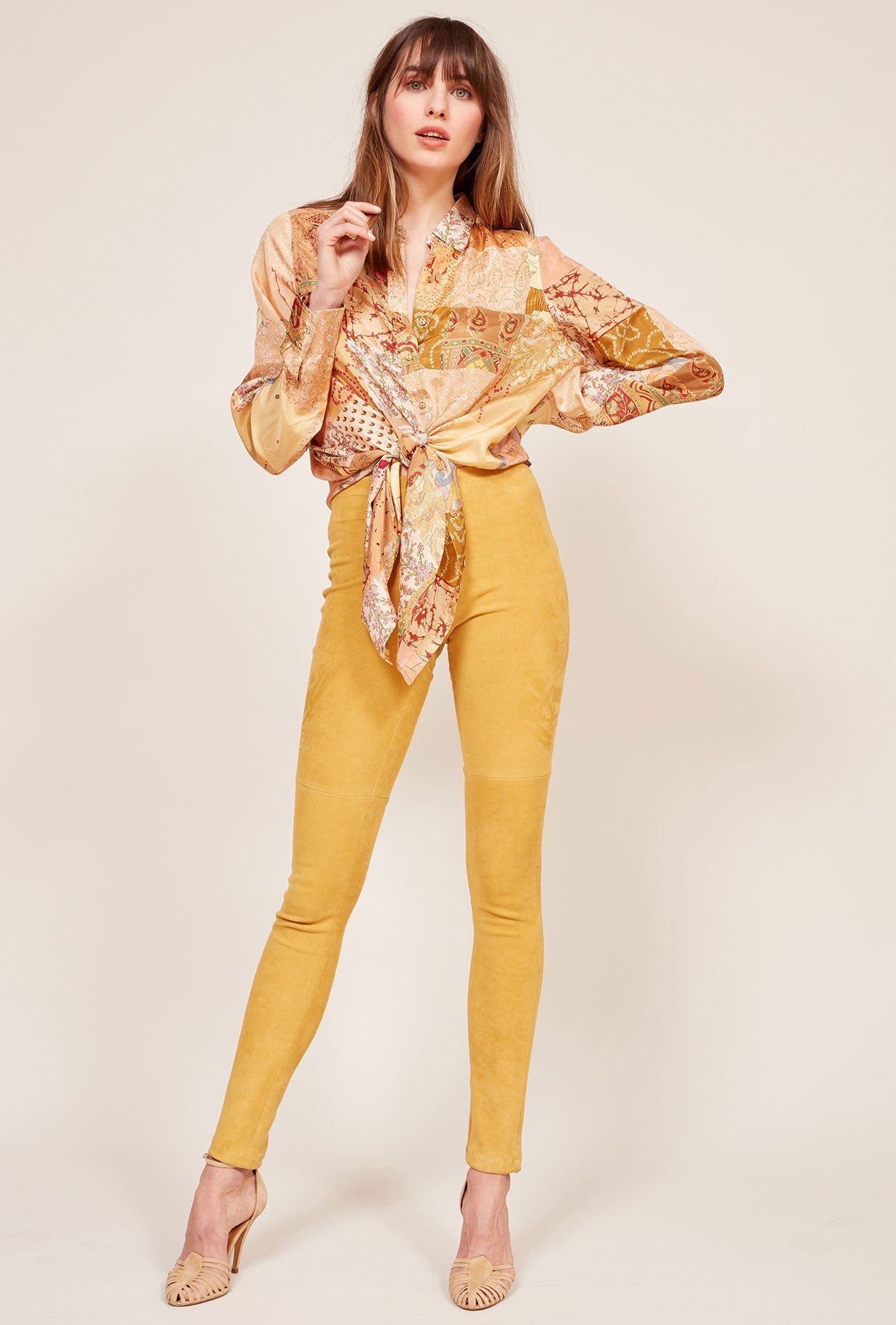 Legging Esther Jaune | Mes Demoiselles Paris