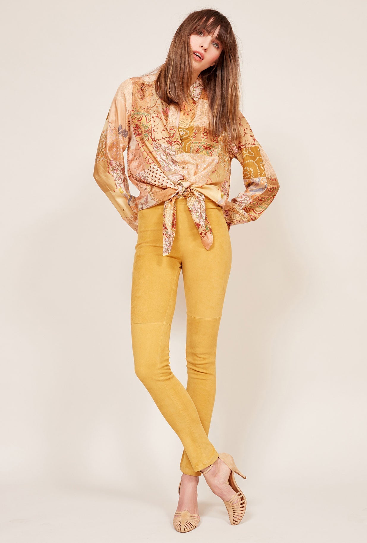 Legging Esther Jaune | Mes Demoiselles Paris
