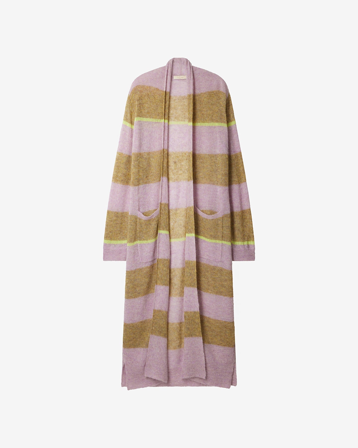 Manteau En Tricoté Dayana - Rose