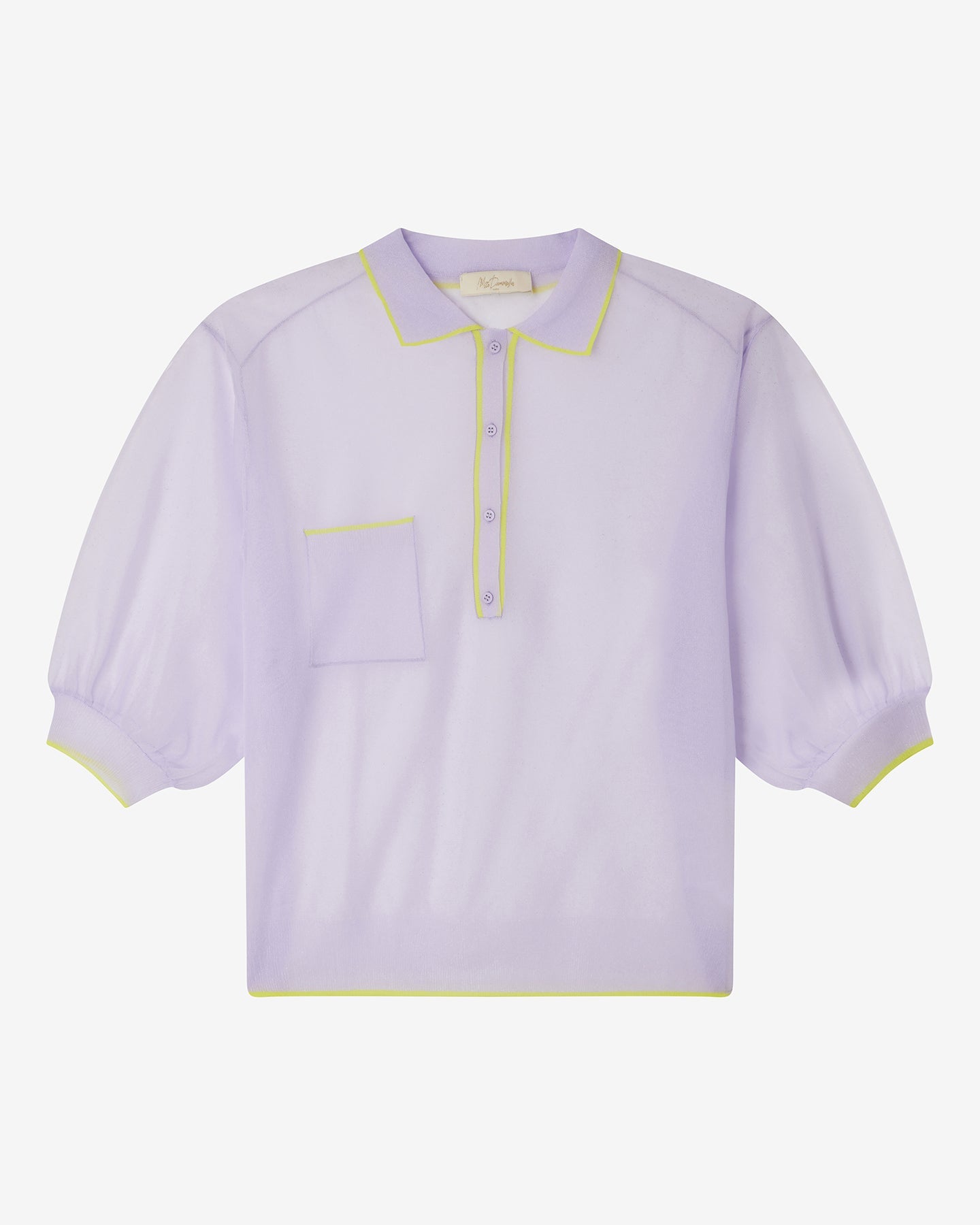 Polo En Maille Glesni - Lilas