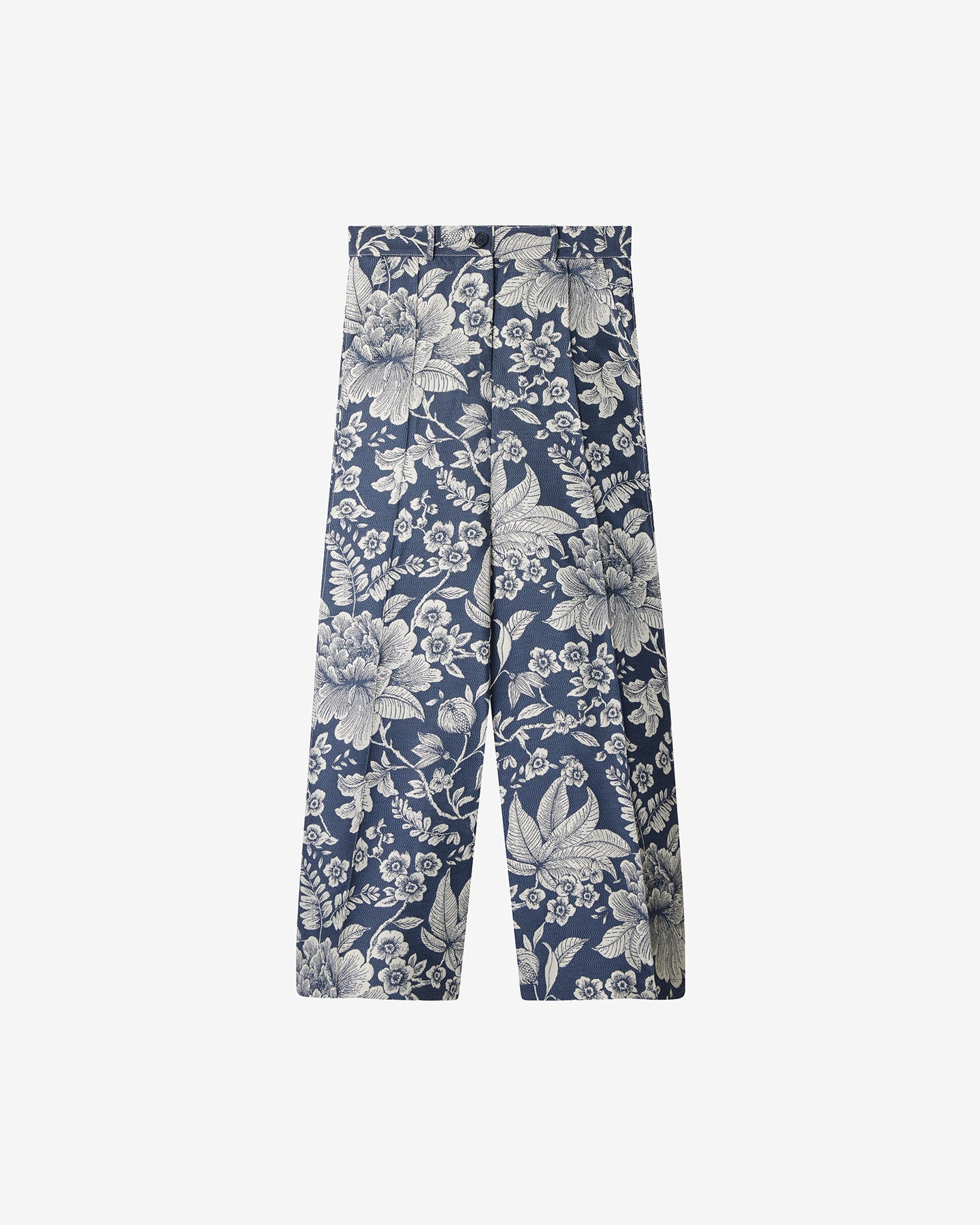 Pantalon Domi - Bleu/Écru