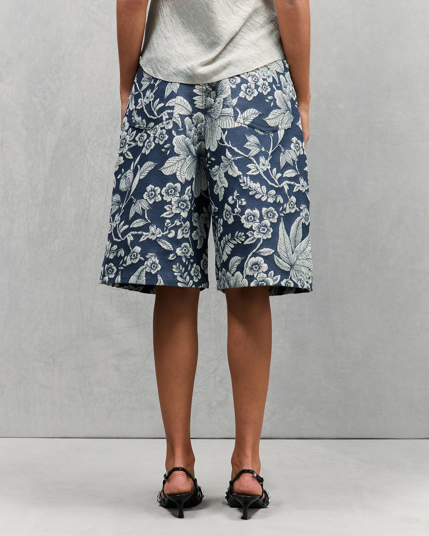 Shorts Didi - Bleu/Écru