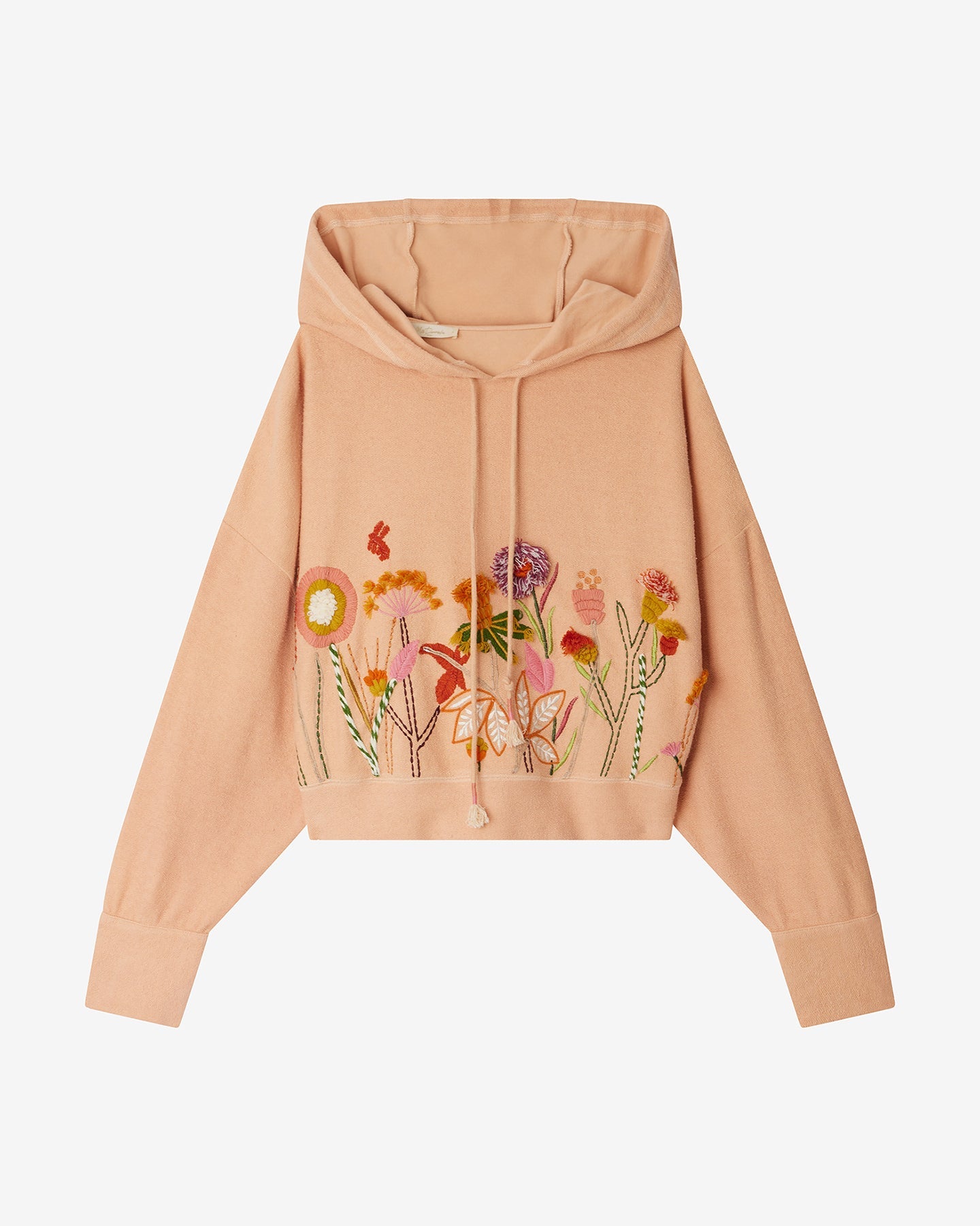 Sweatshirt À Capuche Calpe - Rose Poudré