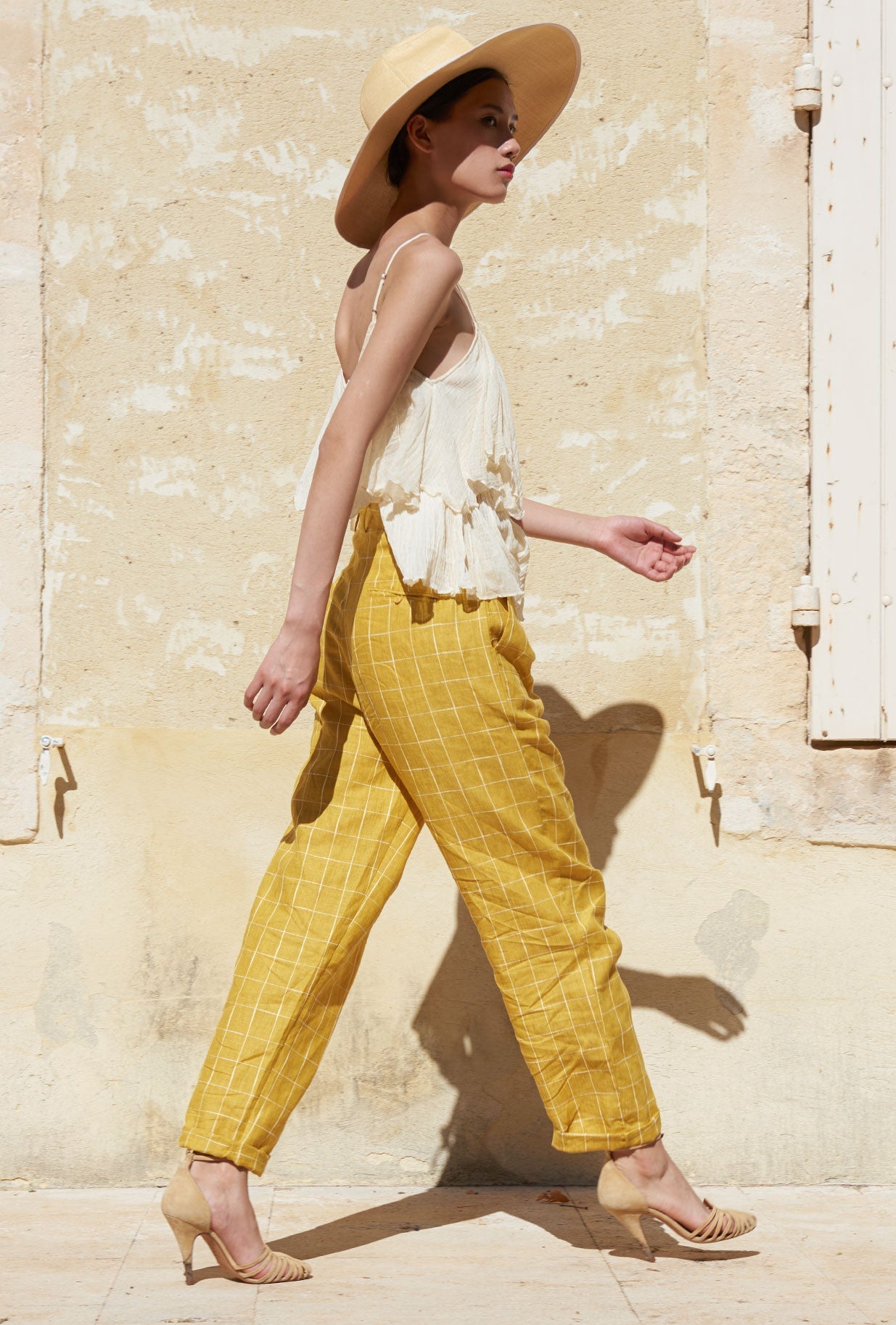 Pantalon Calypso Jaune | Mes Demoiselles Paris