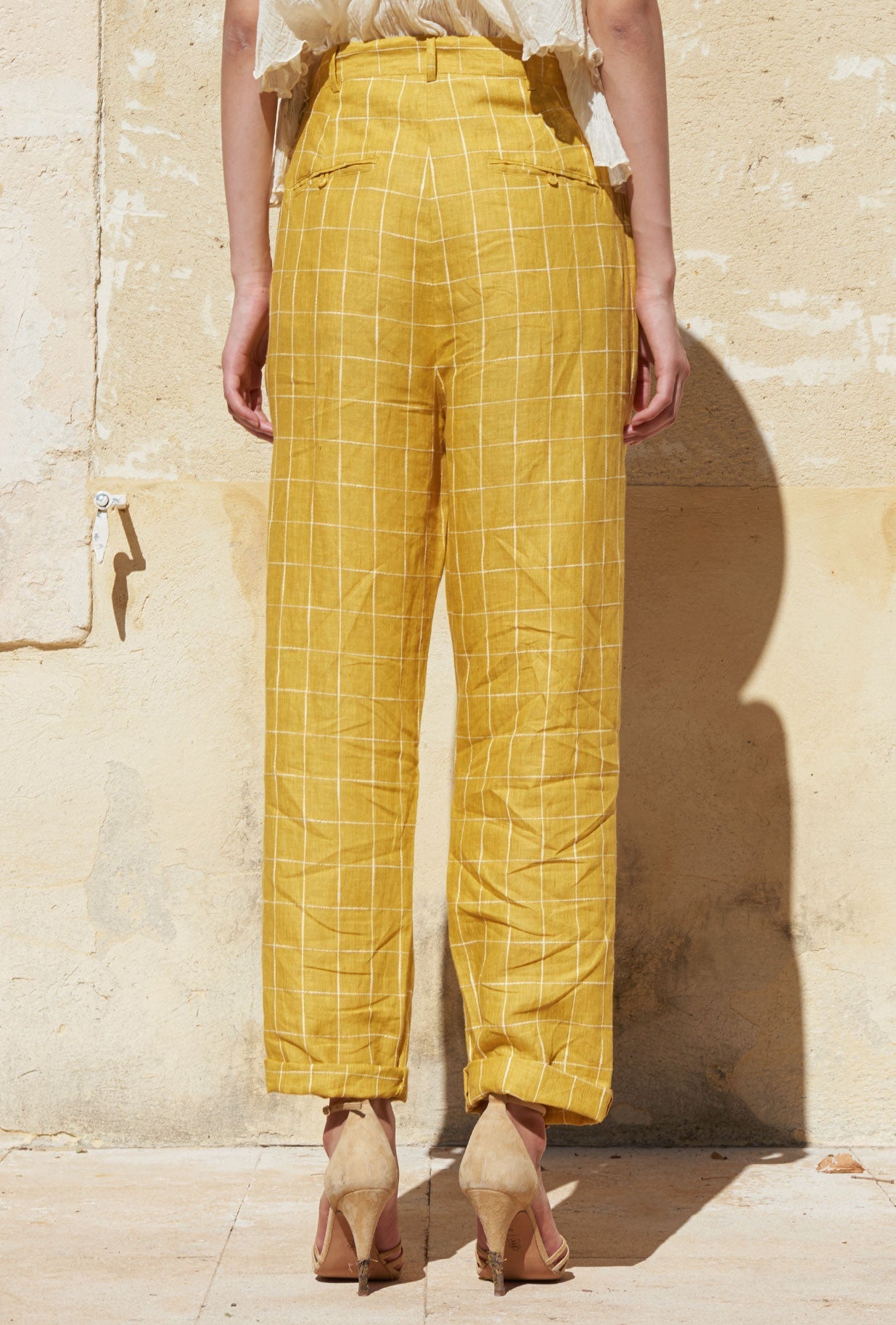 Pantalon Calypso Jaune | Mes Demoiselles Paris
