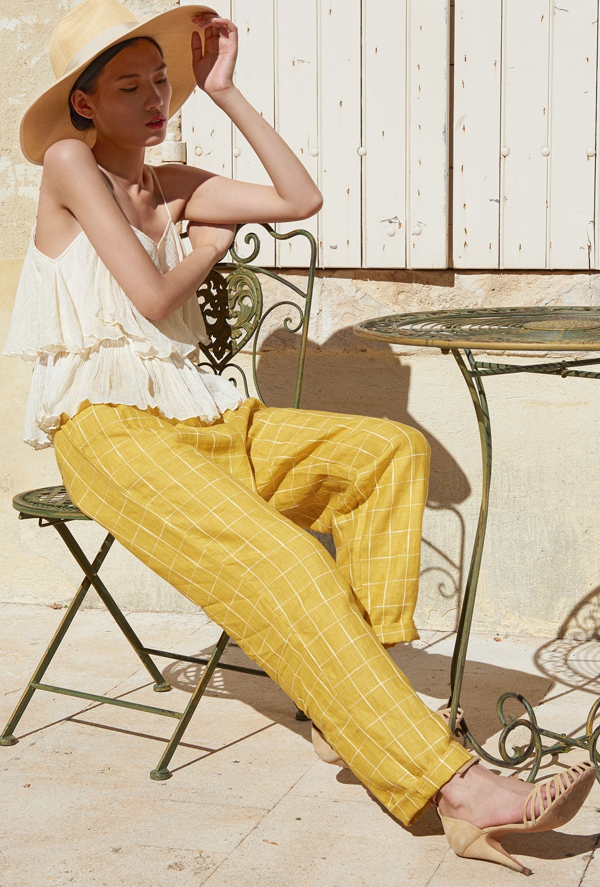 Pantalon Calypso Jaune | Mes Demoiselles Paris