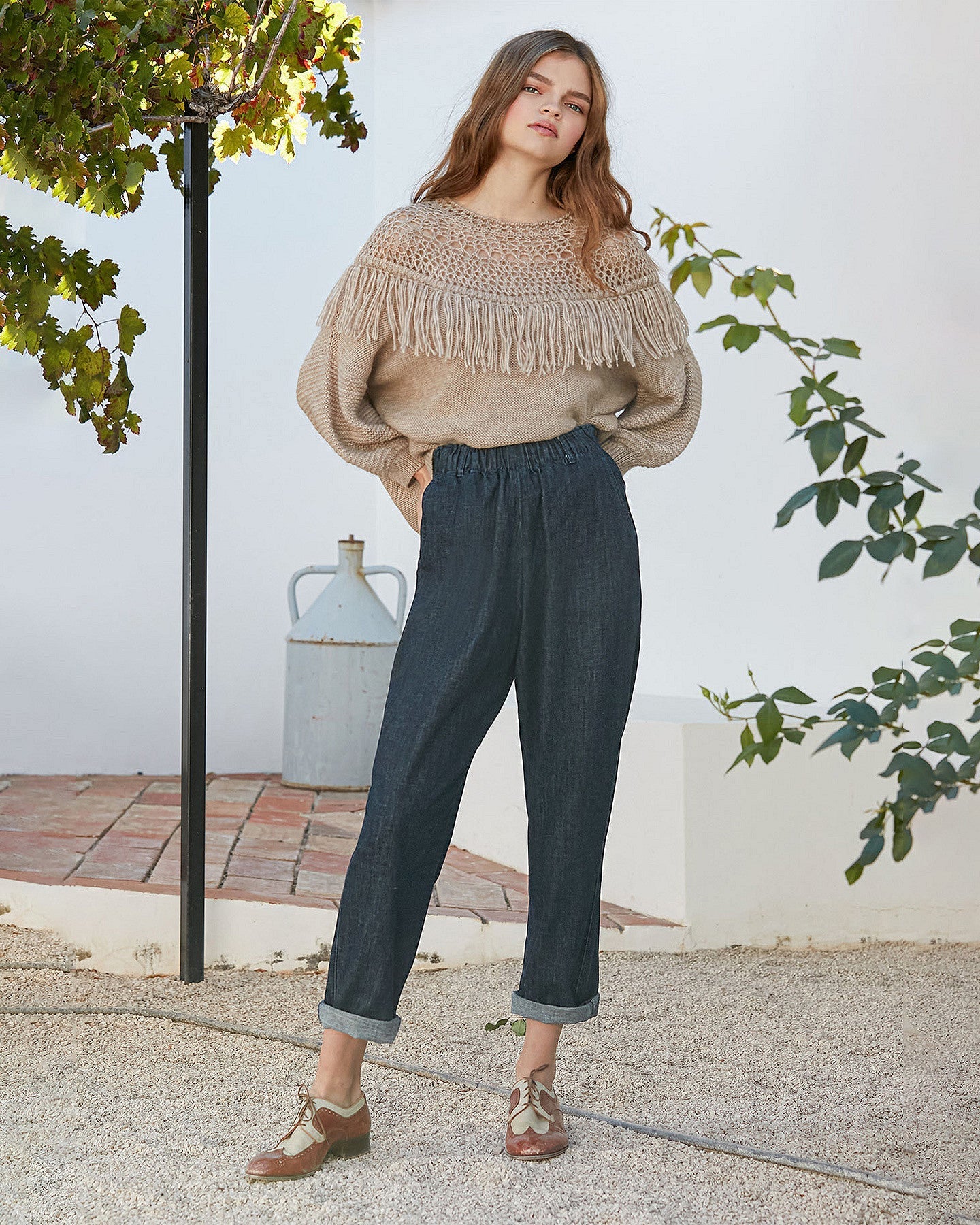 Pantalon Gaucho Denim | Mes Demoiselles Paris