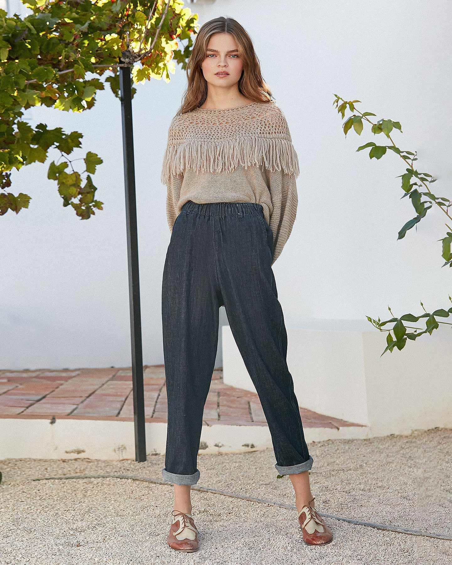 Pantalon Gaucho Denim | Mes Demoiselles Paris