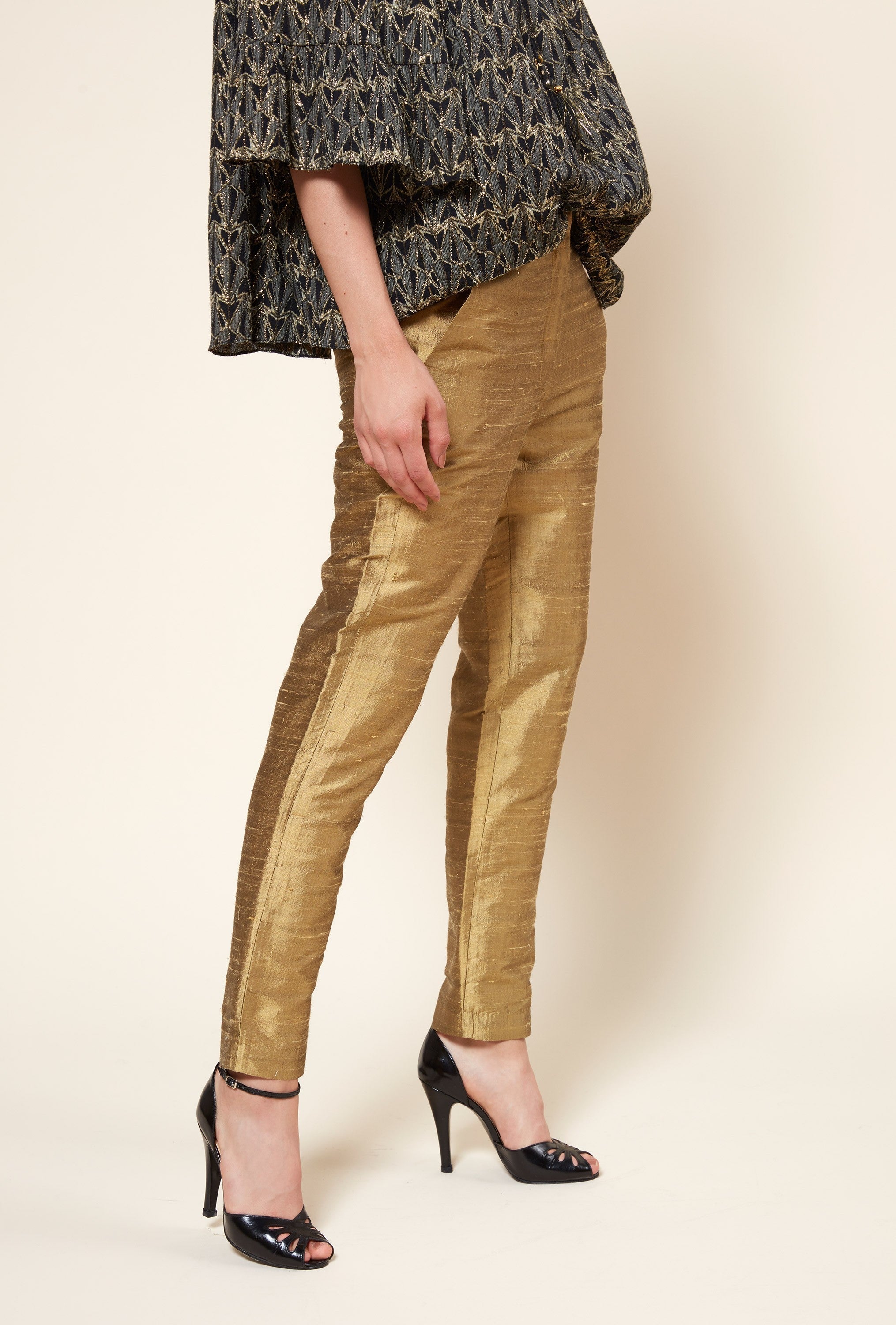 Pantalon Goldie Or | Mes Demoiselles Paris