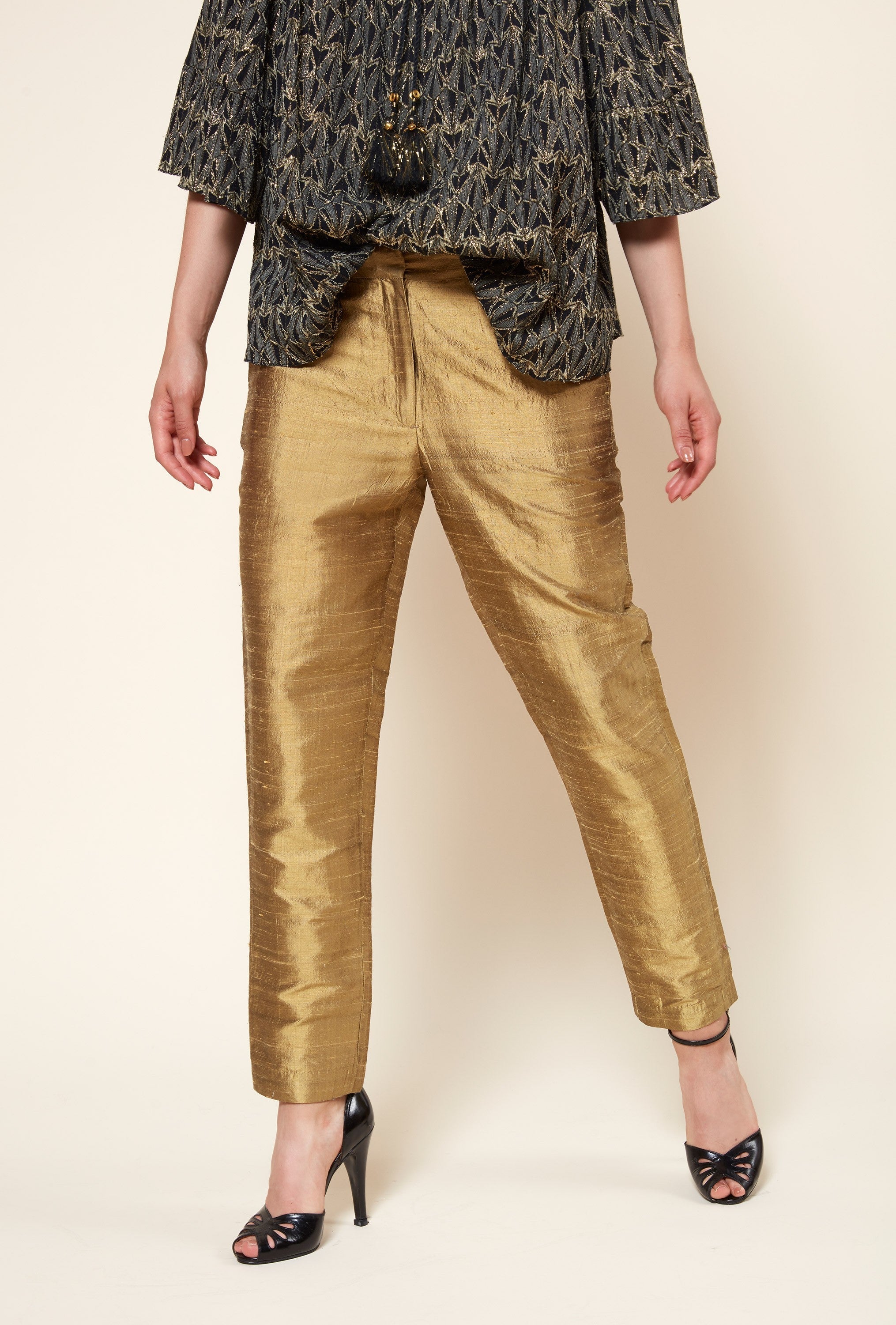 Pantalon Goldie Or | Mes Demoiselles Paris