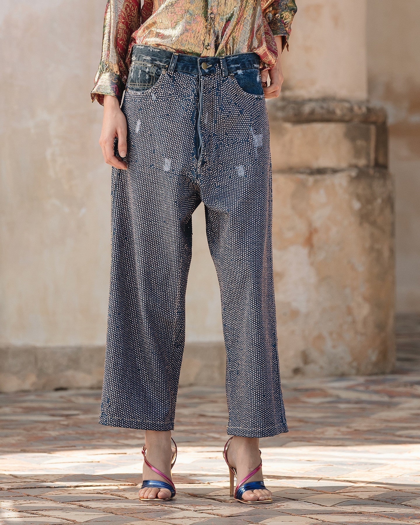 Pantalon Janis Bleu | Mes Demoiselles Paris