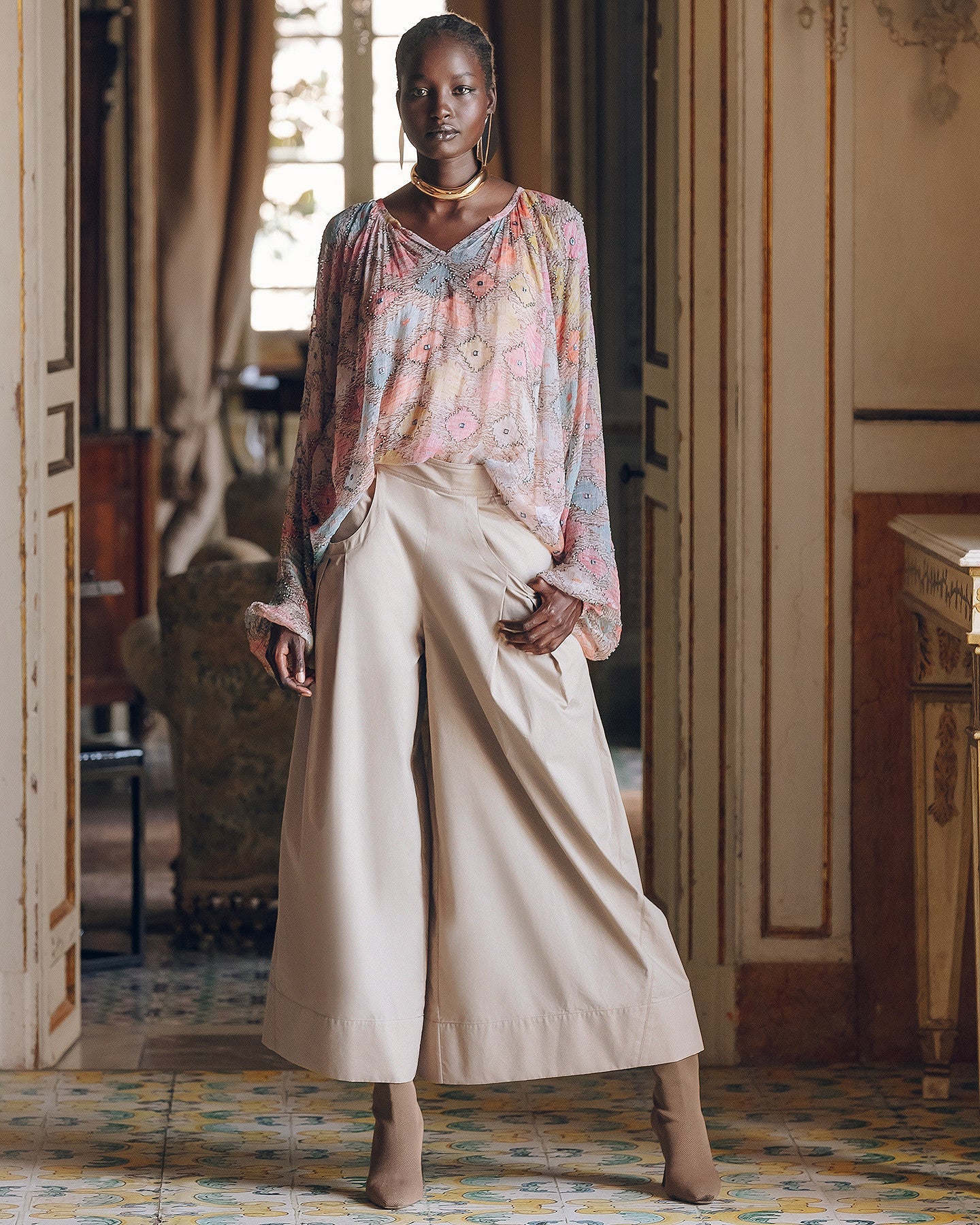 Pantalon Paline Sable | Mes Demoiselles Paris