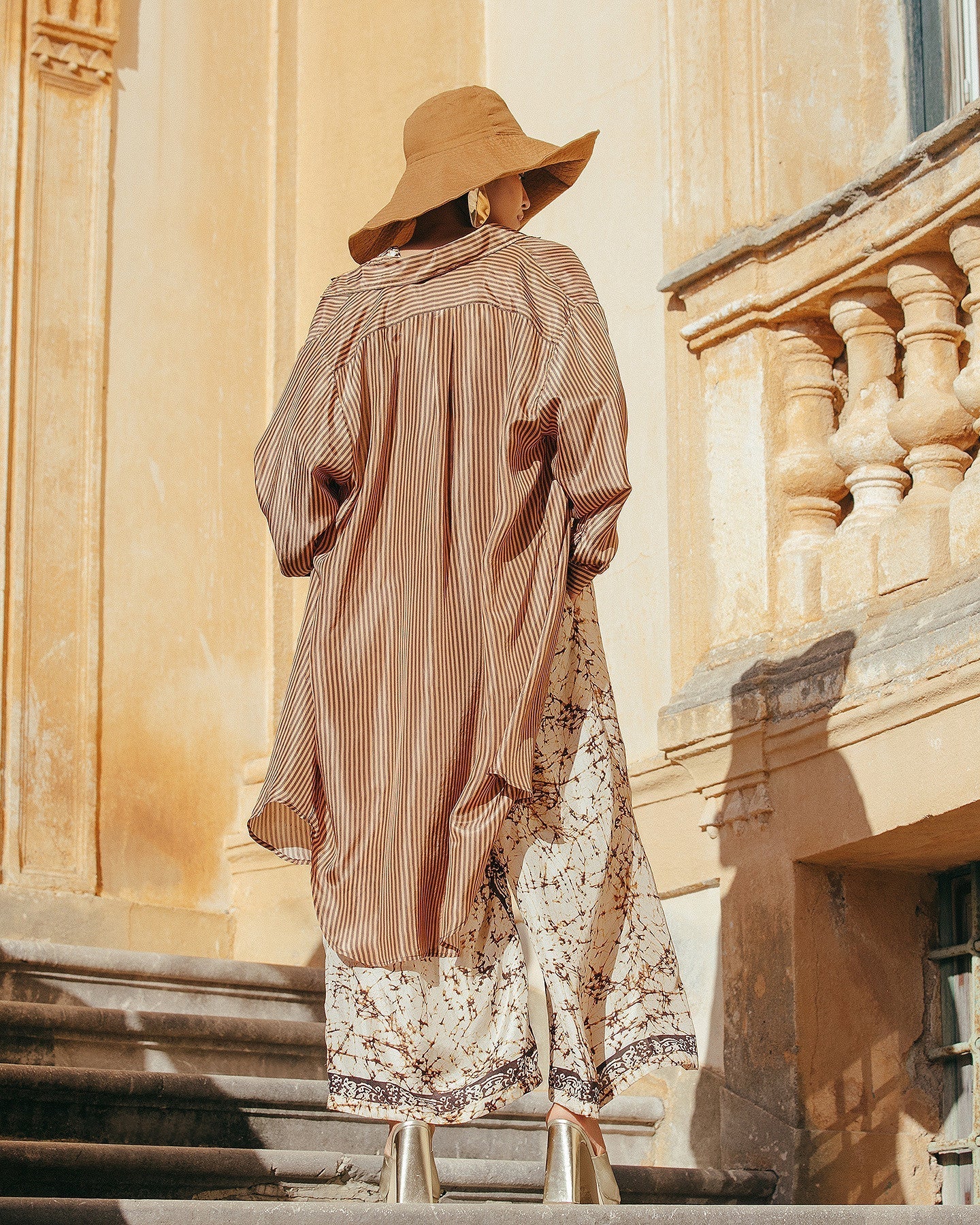 Robe Hiva Terre / Chocolat | Mes Demoiselles Paris
