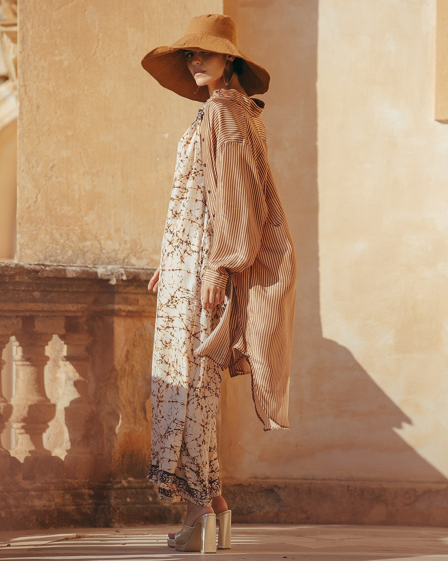 Robe Hiva Terre / Chocolat | Mes Demoiselles Paris