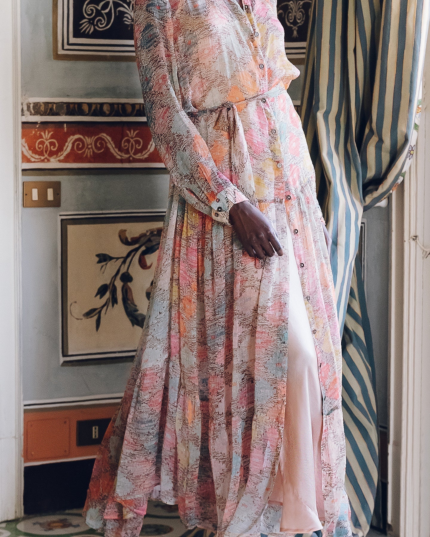 Robe Odette Multicolore | Mes Demoiselles Paris
