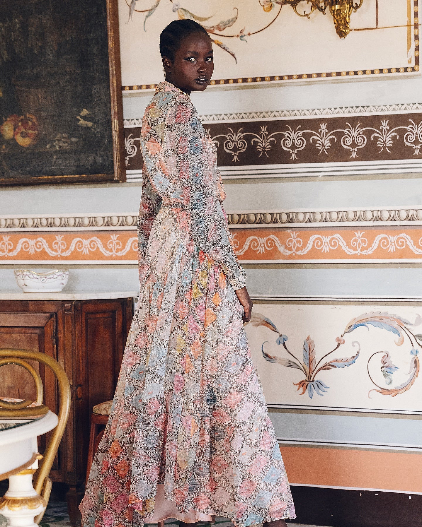 Robe Odette Multicolore | Mes Demoiselles Paris