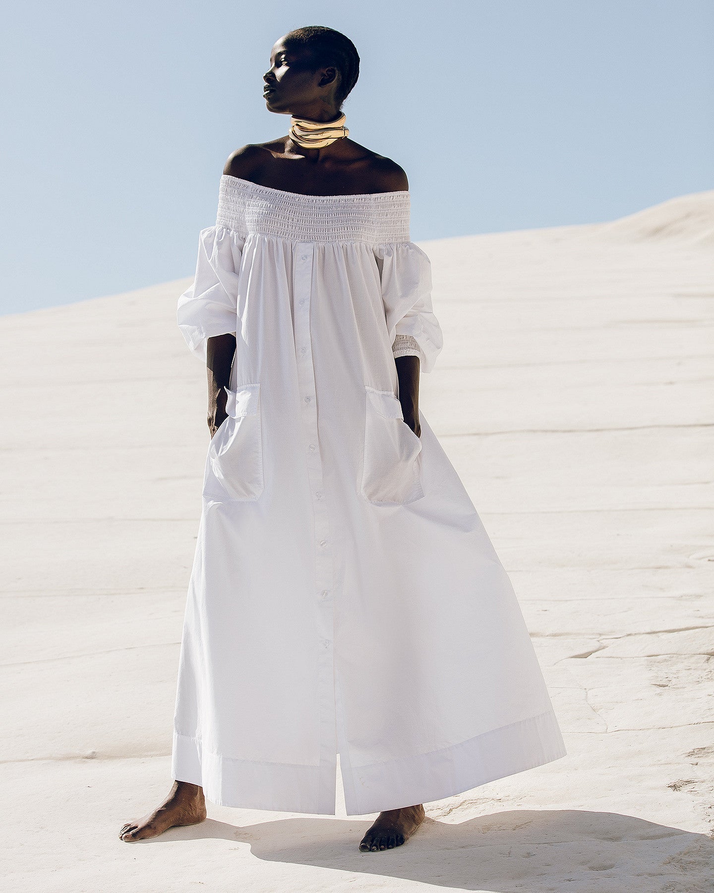 Robe Parimar Blanc | Mes Demoiselles Paris